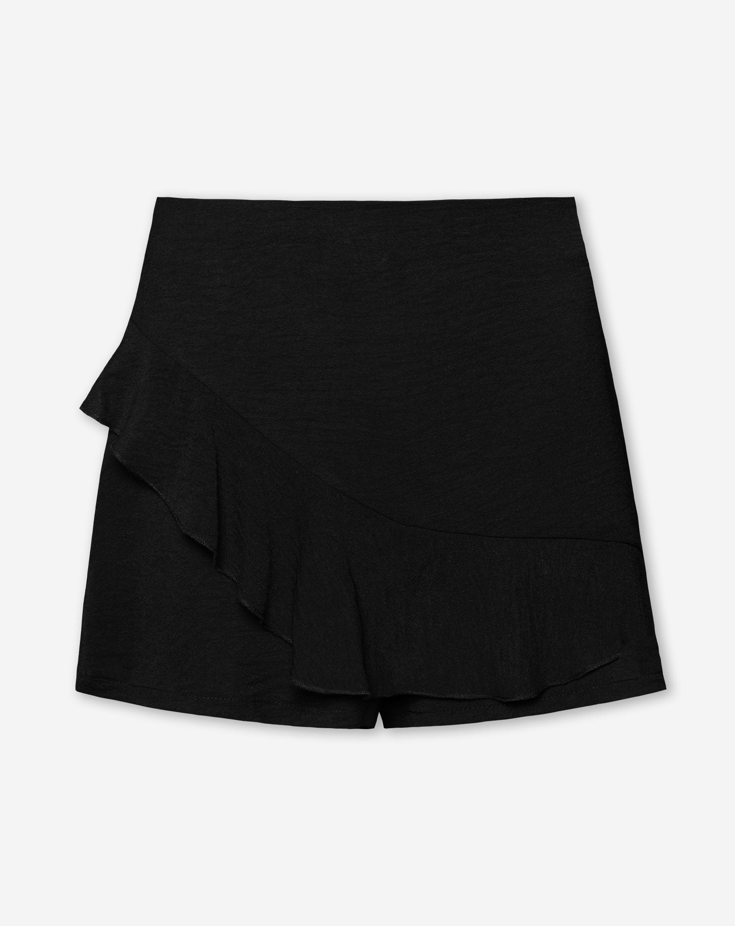 JULIE RUFFLE SKORT BLACK
