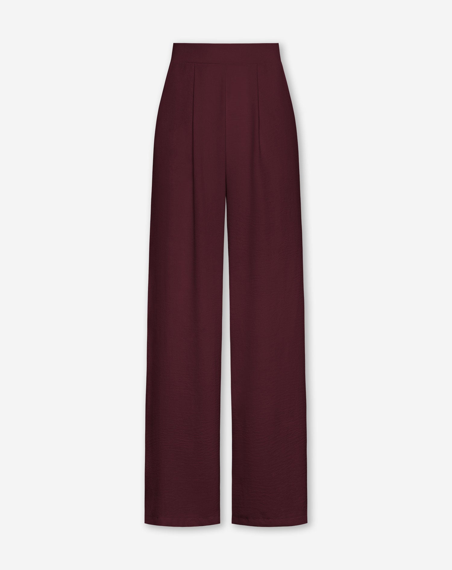 JULIE PANTALON DARK BURGUNDY