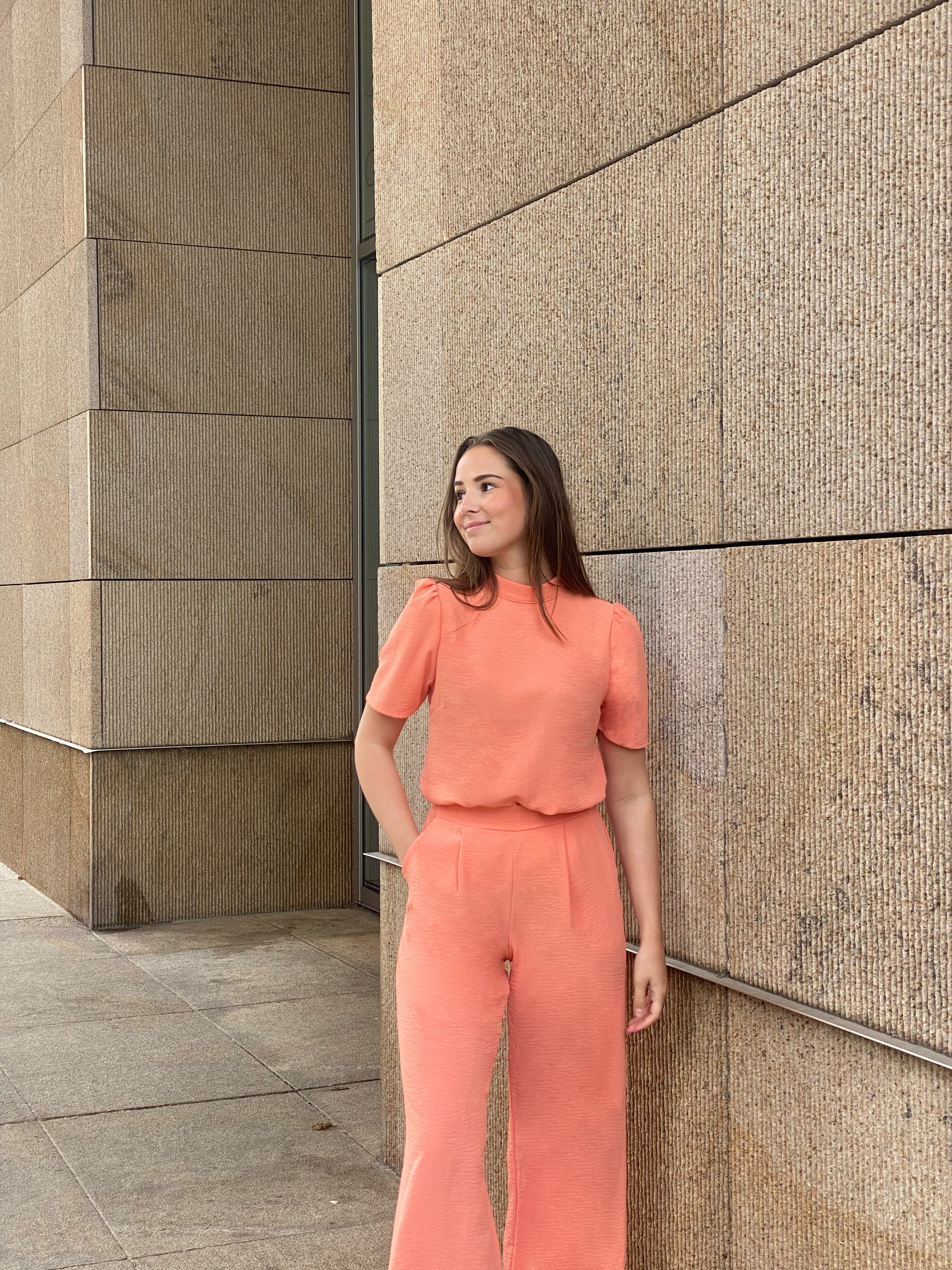 JULIE PANTALON TALL PERZIK