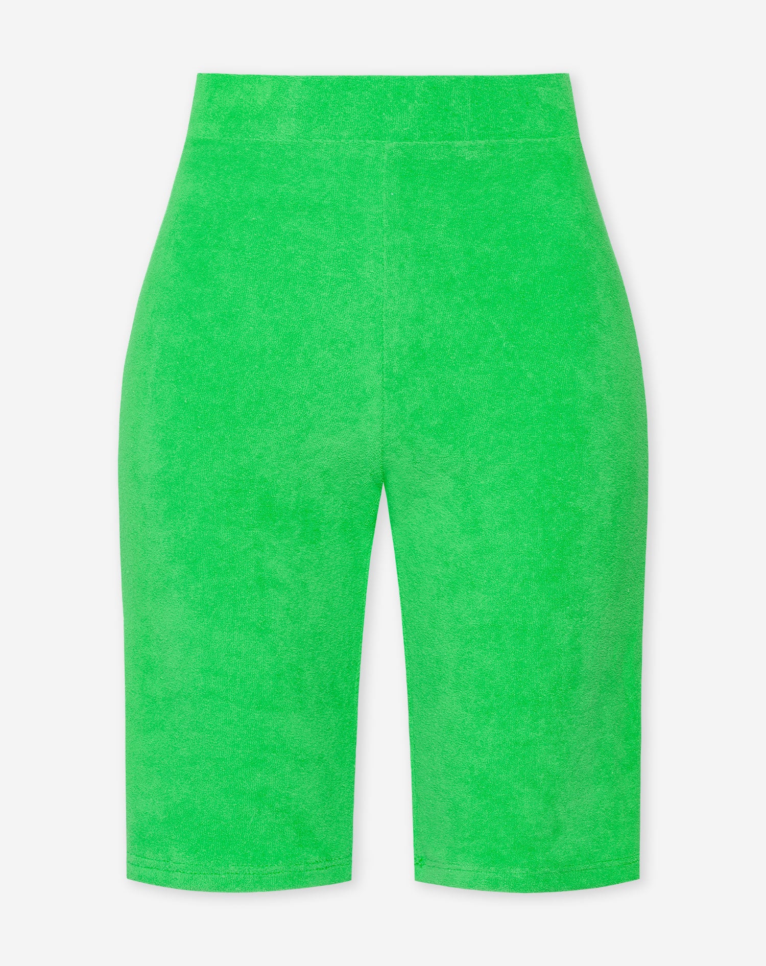 TERRY CLOTH CYCLE SHORT GREEN
