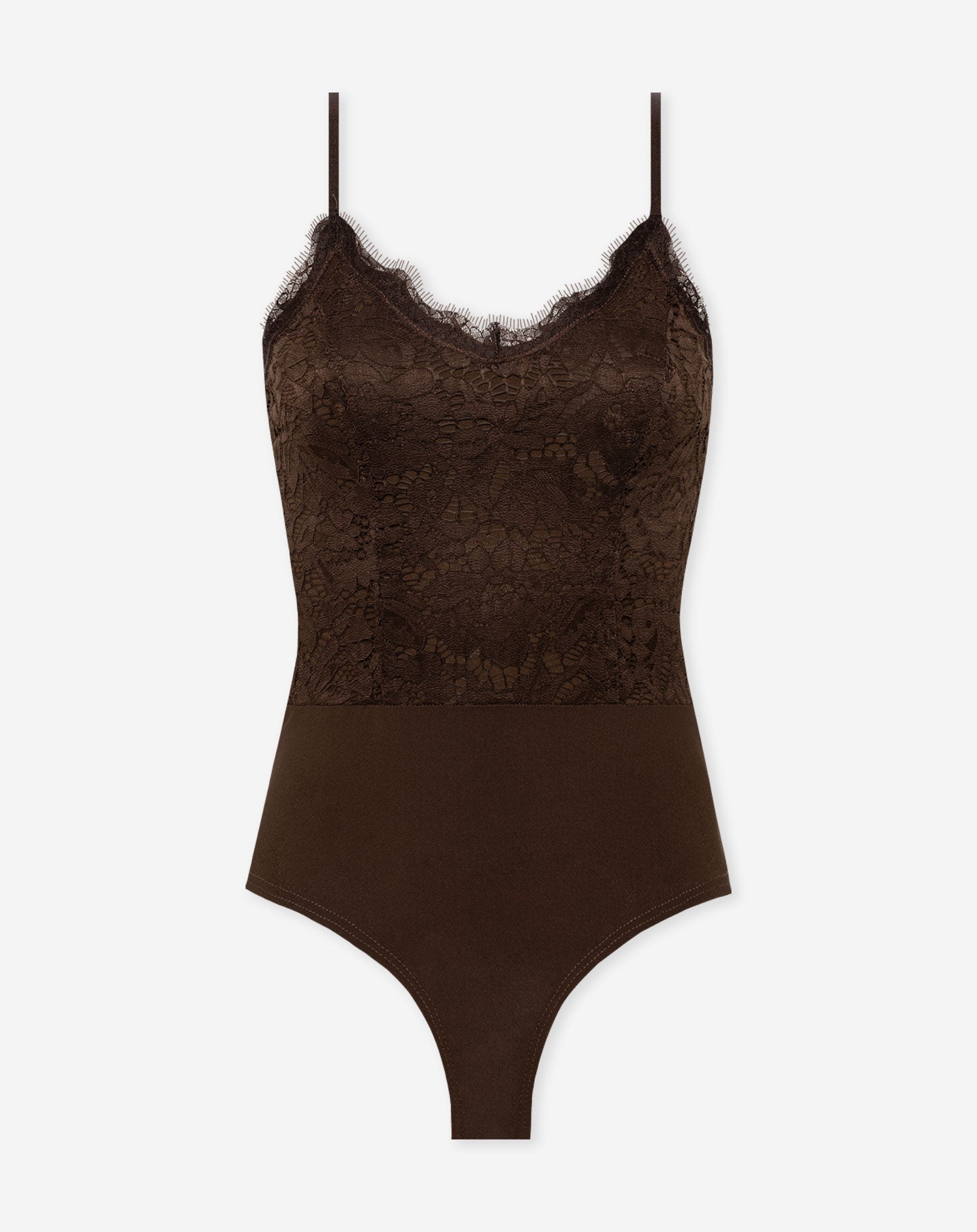 HAILEY LACE BODY BROWN