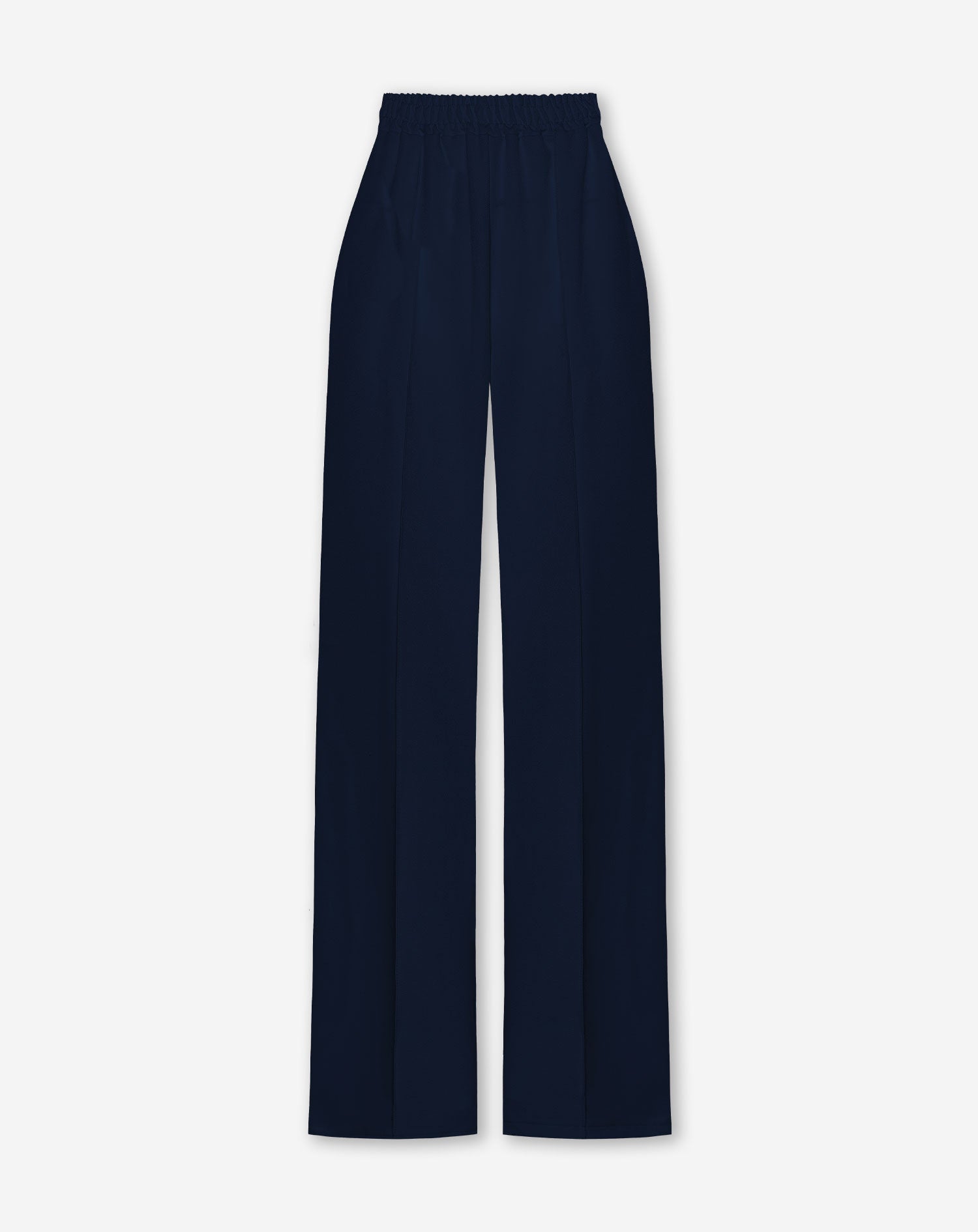 PINTUCK STRAIGHT LEG PANTALON MARINEBLAUW