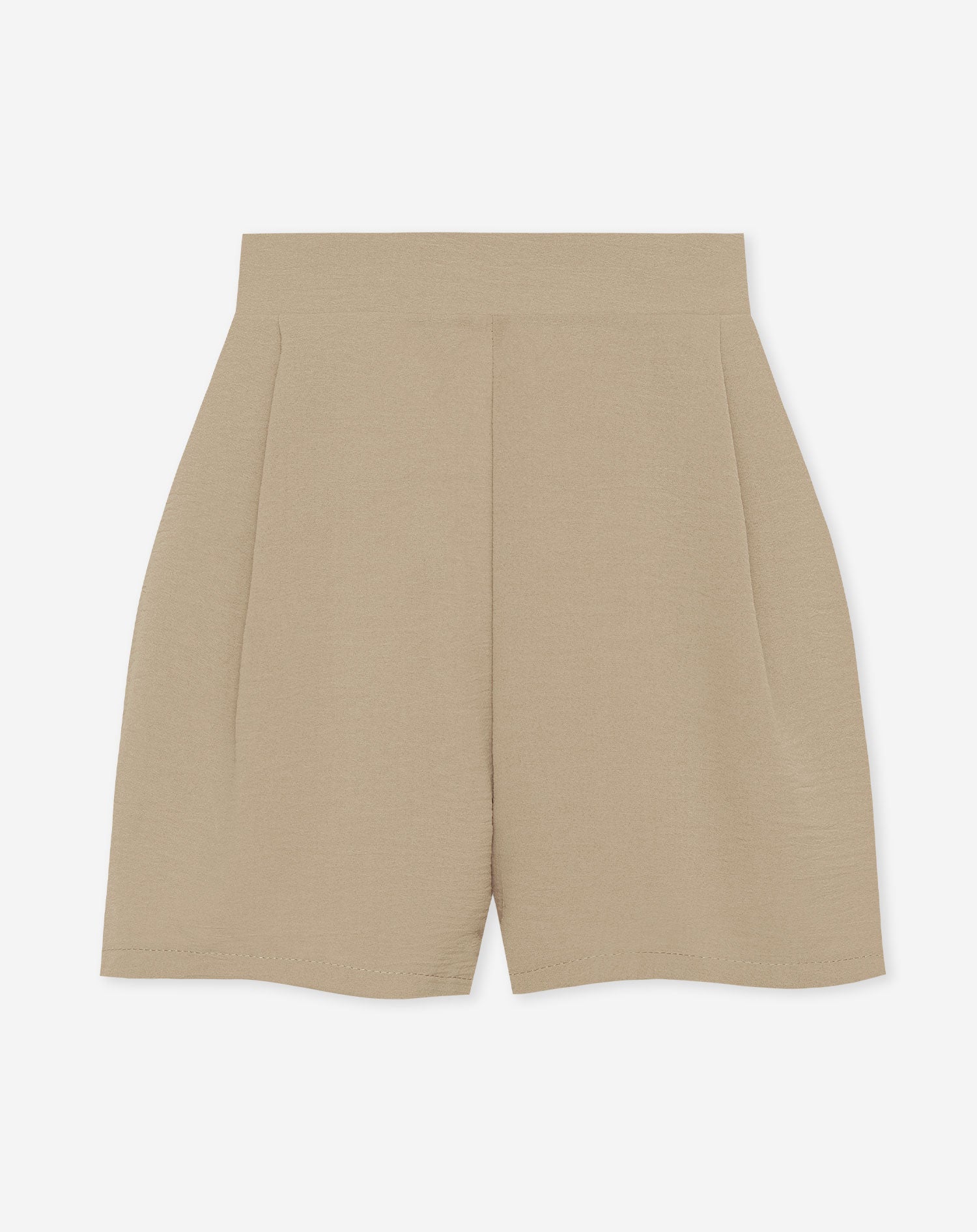 JULIE SHORTS DONKER BEIGE