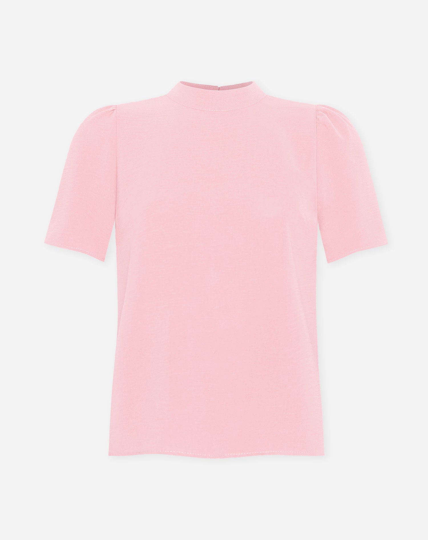 Julie korte mouwen top in de kleur lichtroze