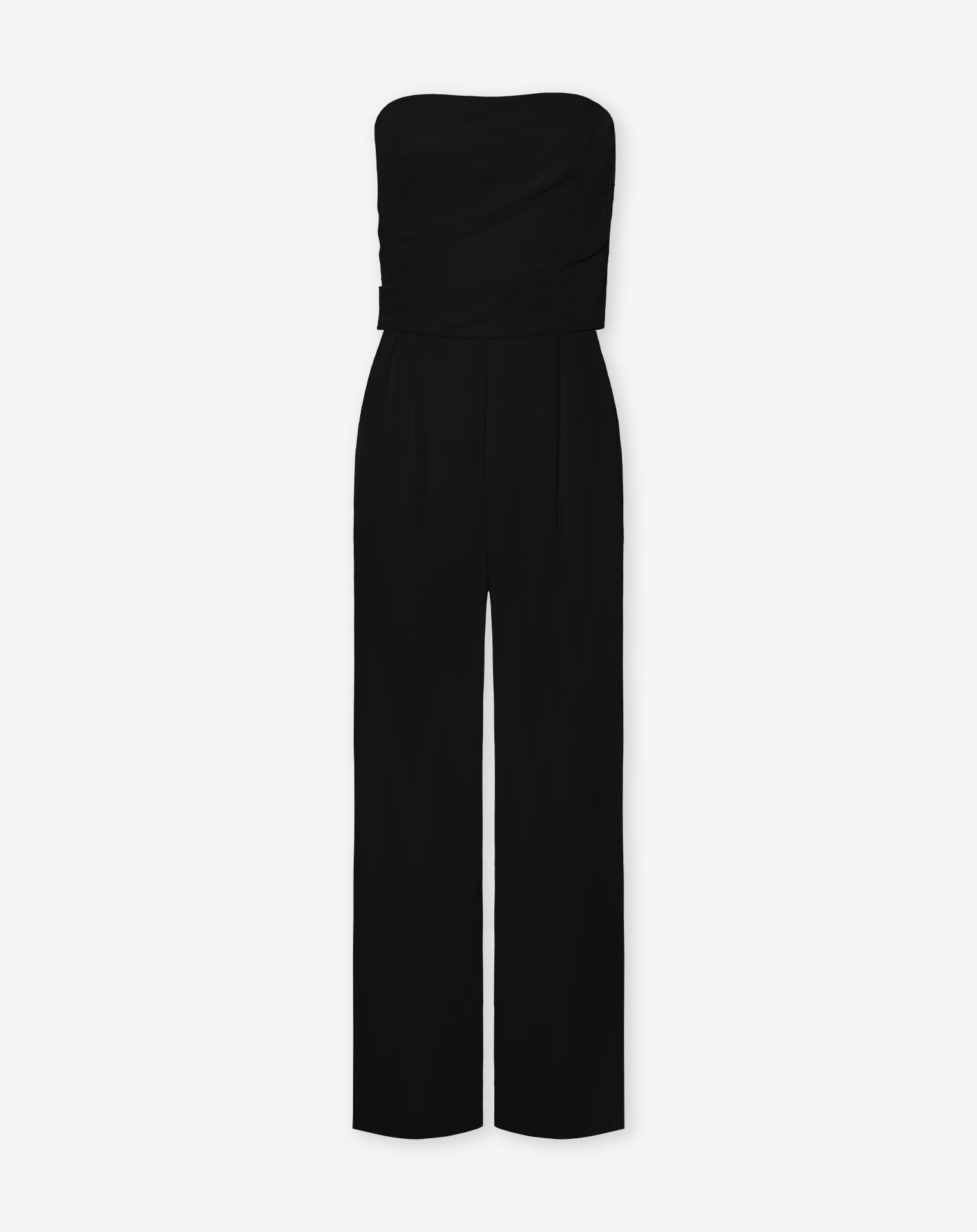 DANIE STRAPLESS JUMPSUIT TALL BLACK