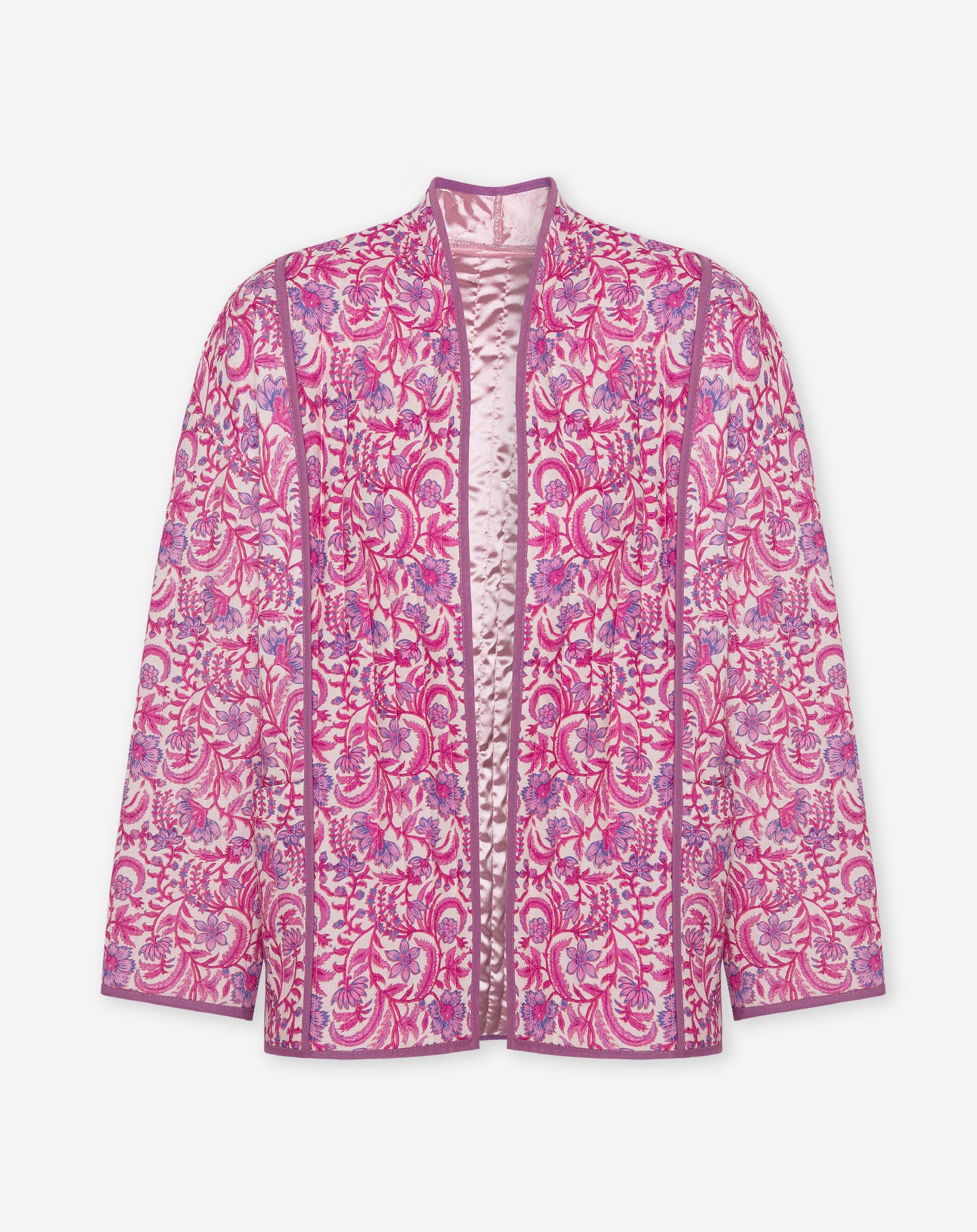 FLOWER PADDED JACKET