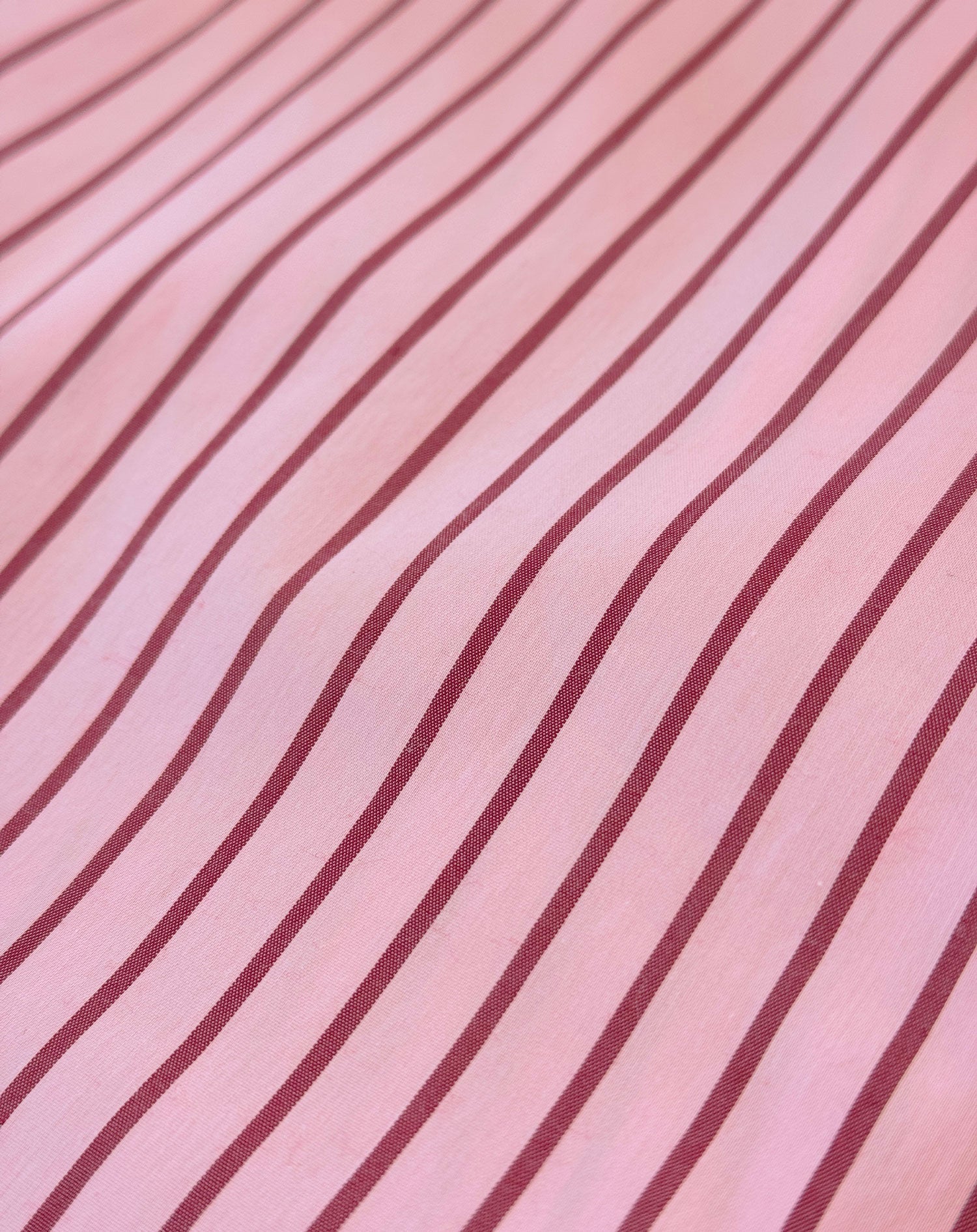 POPLIN STRIPE OVERSIZED BLOUSE ROZE