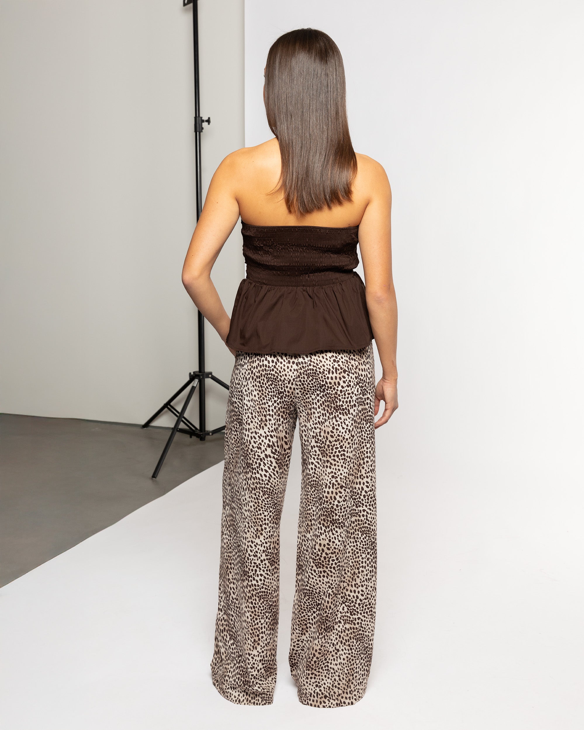 JULIE ANIMAL PANTALON PETITE BEIGE