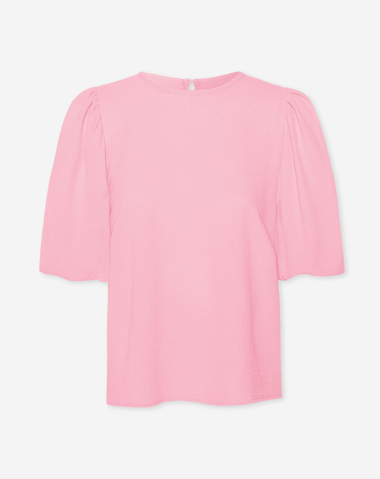 JULIE PUFF SLEEVE TOP ZACHT ROZE