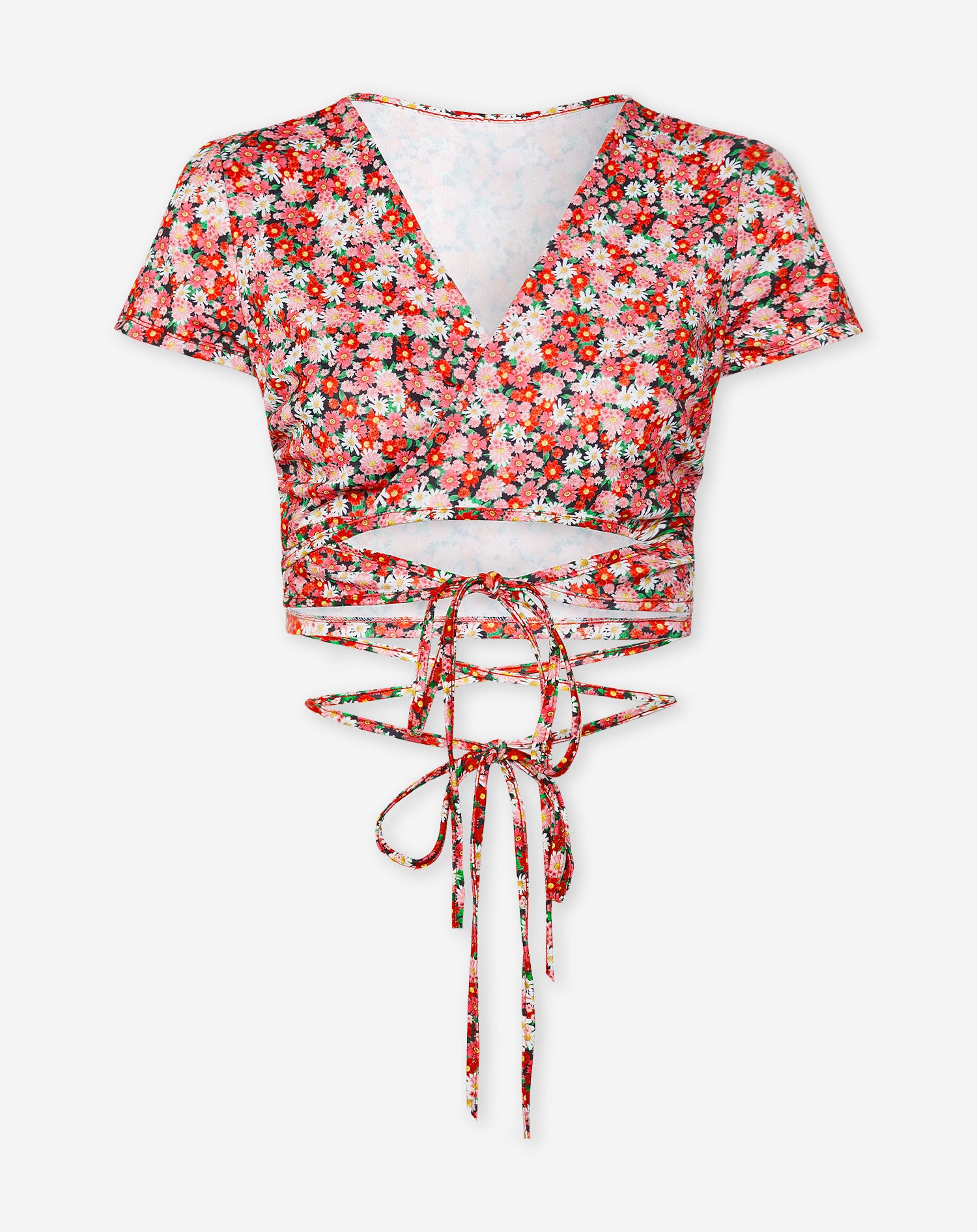 DOLCE FLOWER TOP PINK