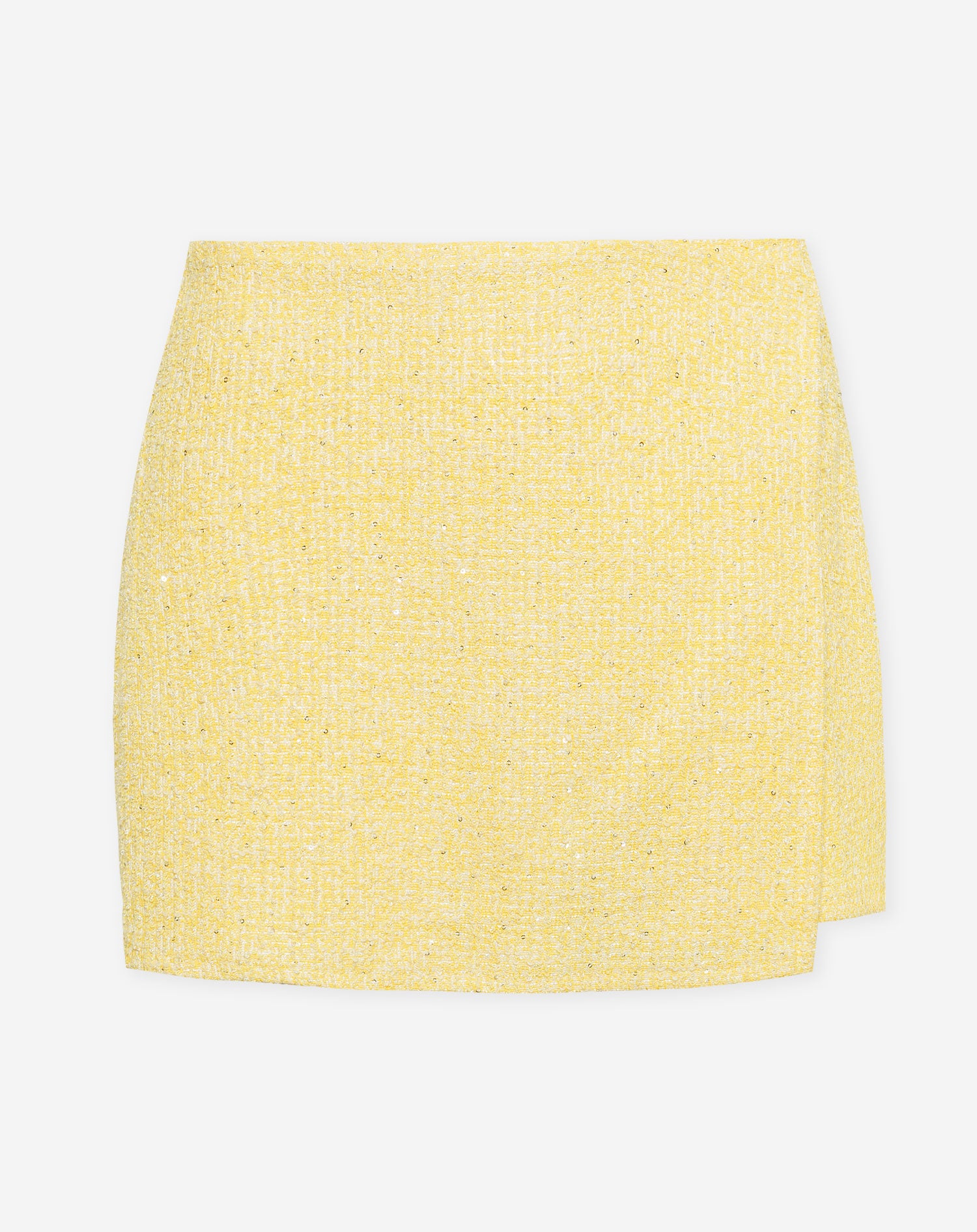 ANNE BOUCLE SKORT BUTTER YELLOW