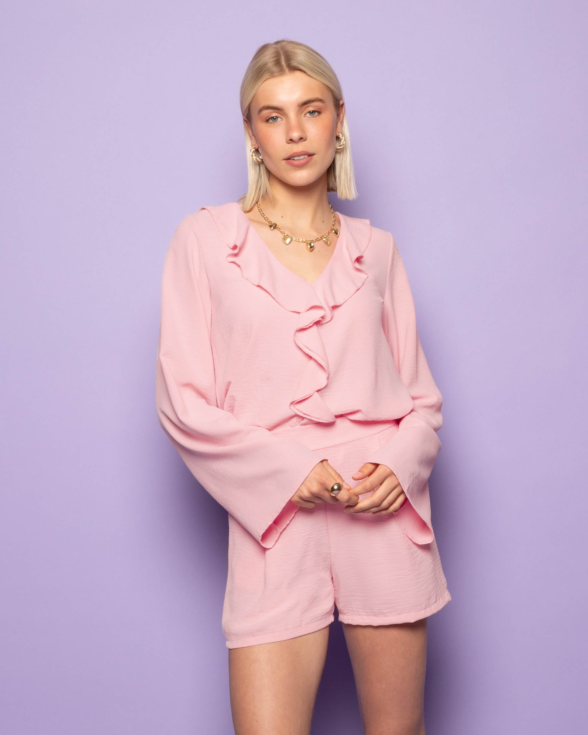 JULIE SHORTS LIGHT PINK