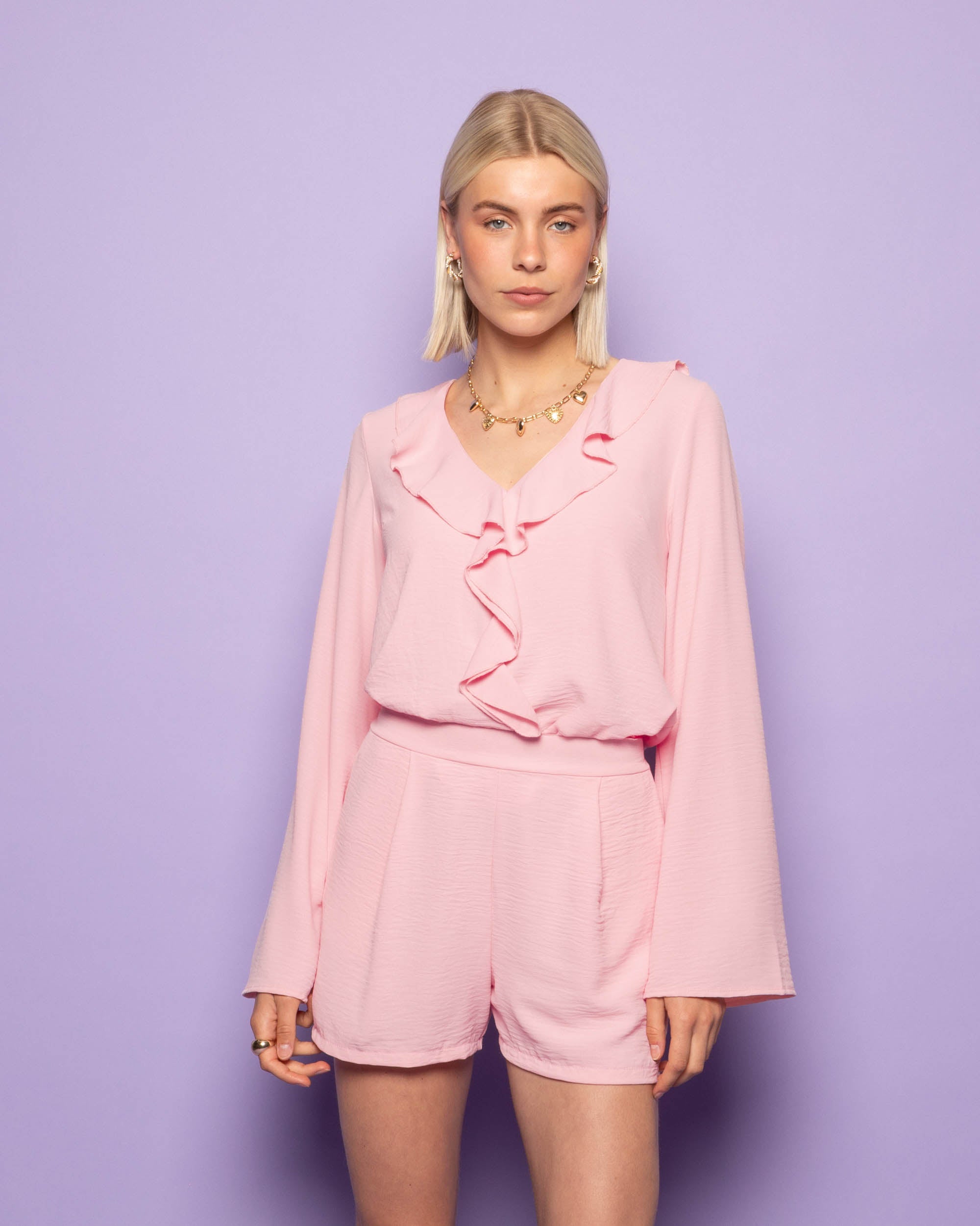 JULIE SHORTS LIGHT PINK