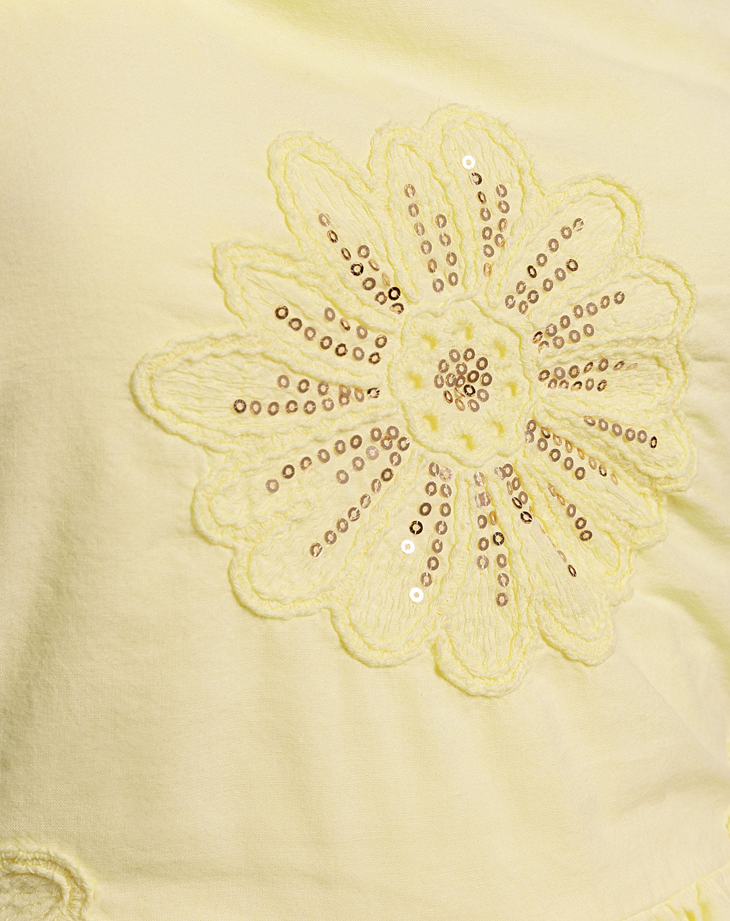 JODIE FLOWER SHORTS BUTTER YELLOW