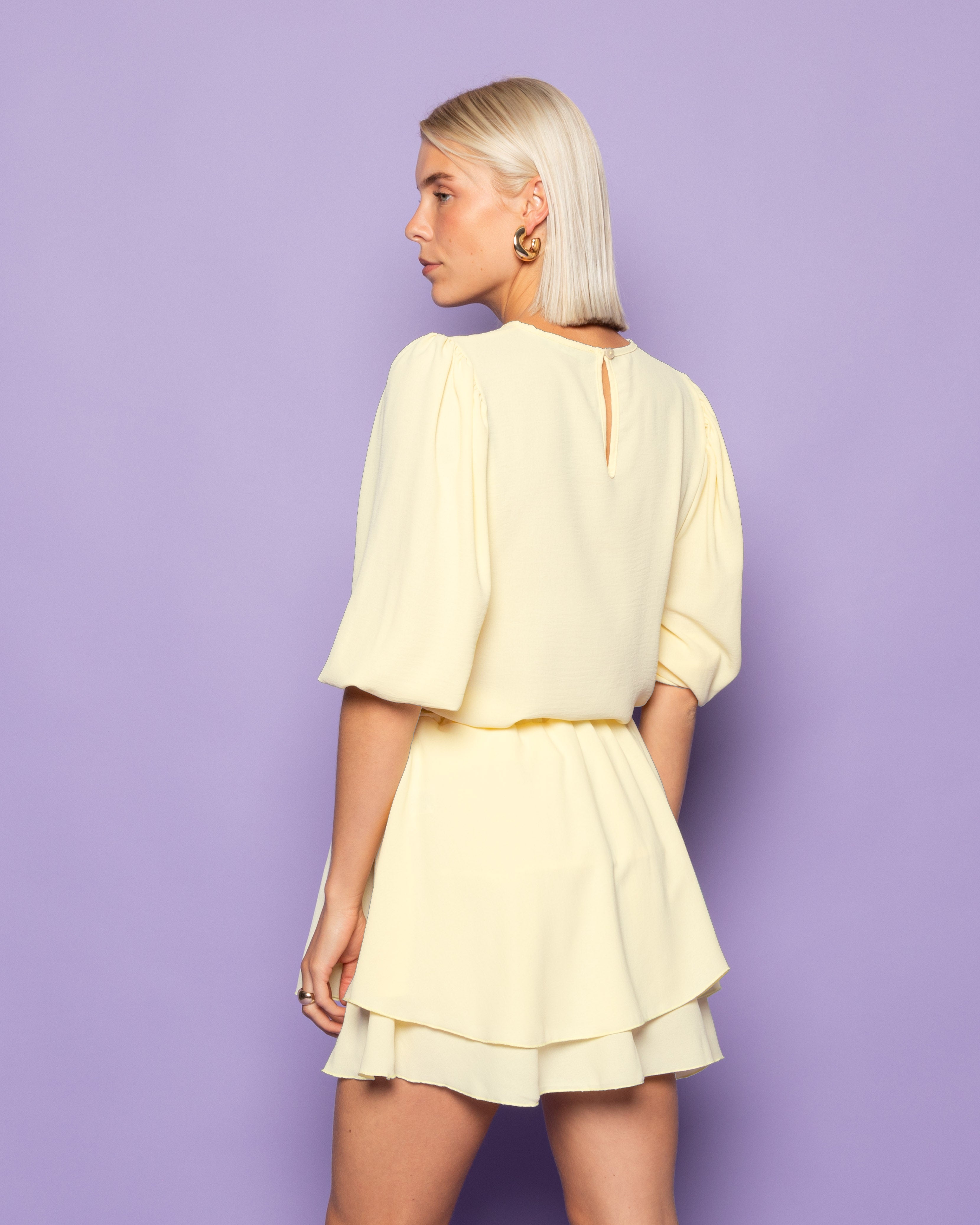 JULIE SKIRT BUTTER YELLOW