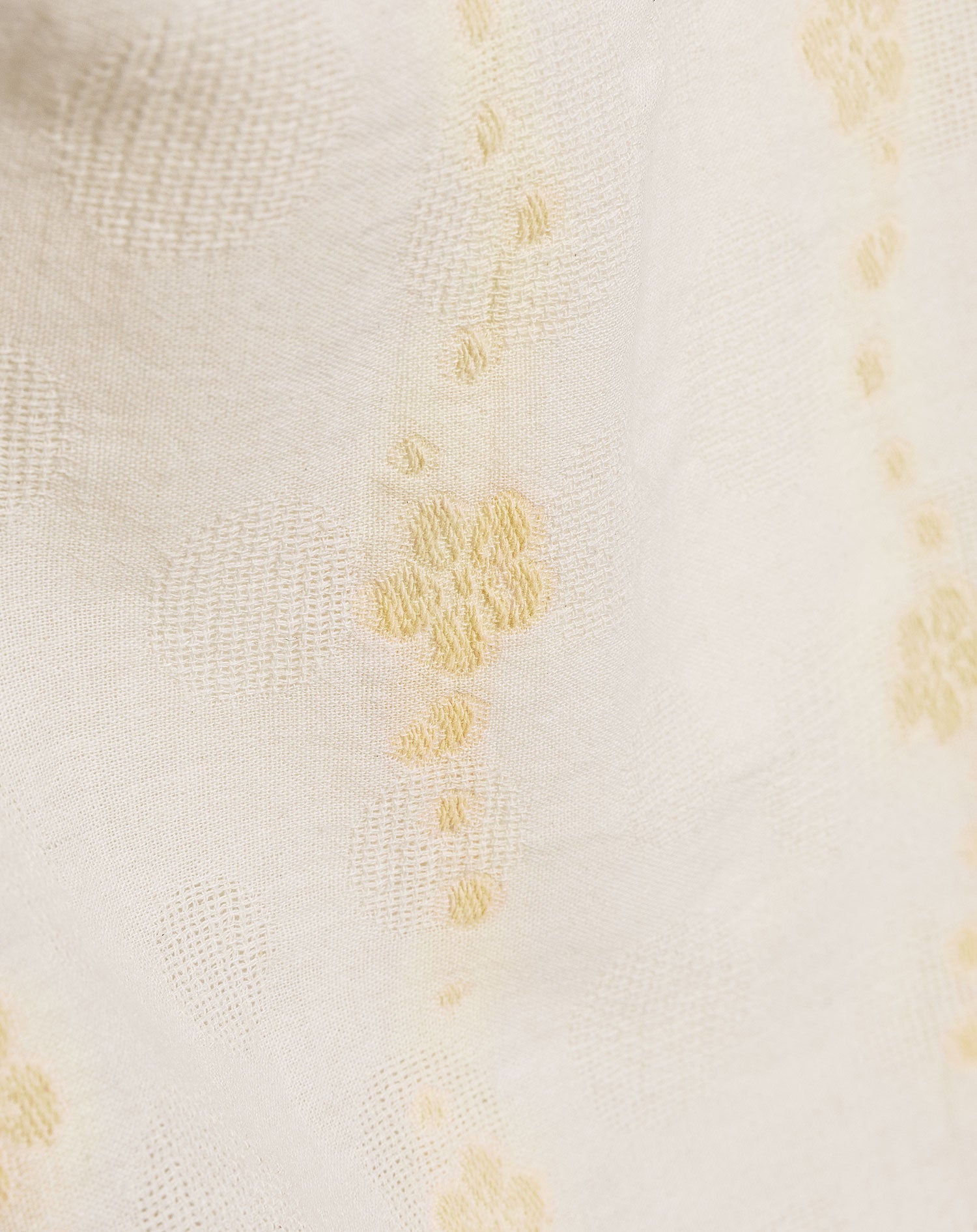 FLOWER COTTON RUFFLE CAMI TOP BUTTER YELLOW