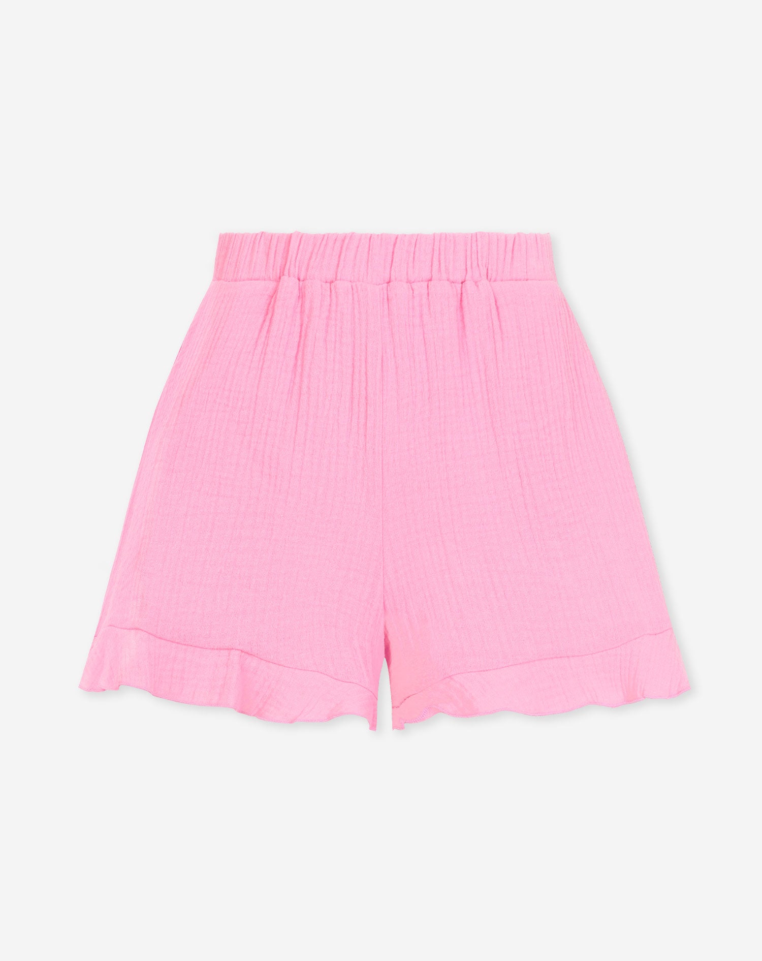 MOUSSELINE SHORTS HARD PINK
