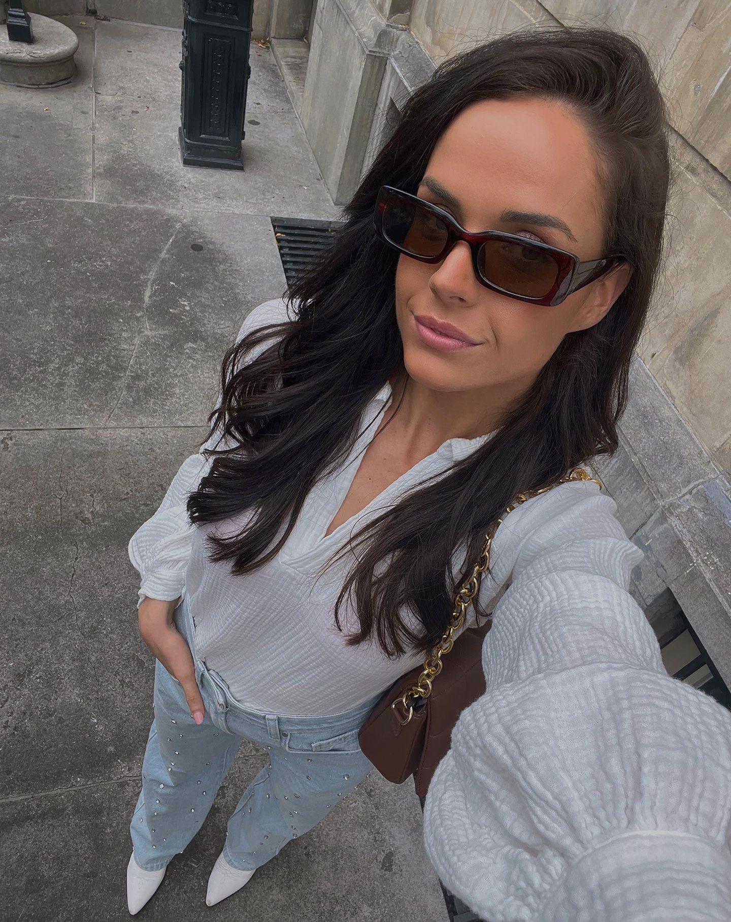 MOUSSELINE BLOUSE CRÈME