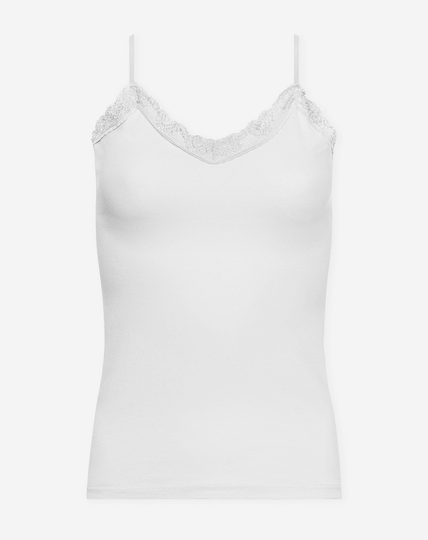 LACE V-NECK CAMI TOP WIT