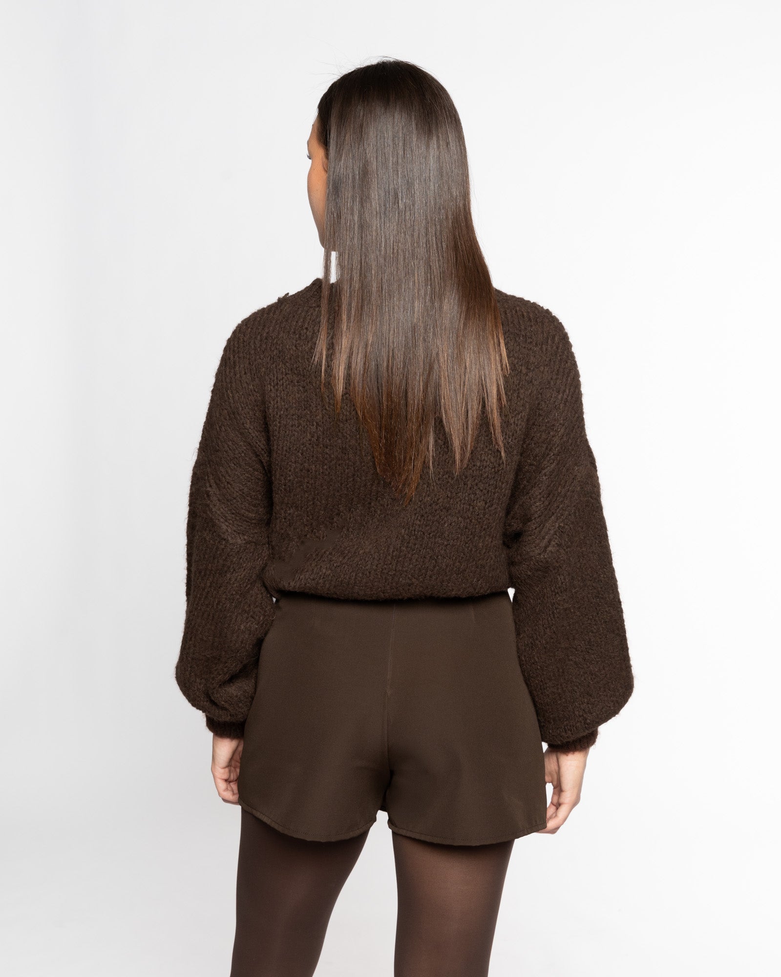 ELSIE FLAP SKORT BRUIN