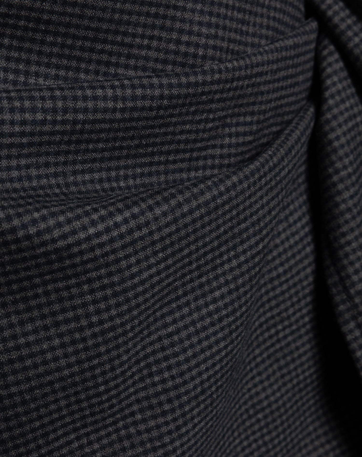 ELSIE FLAP CHECK SKORT DARK GREY