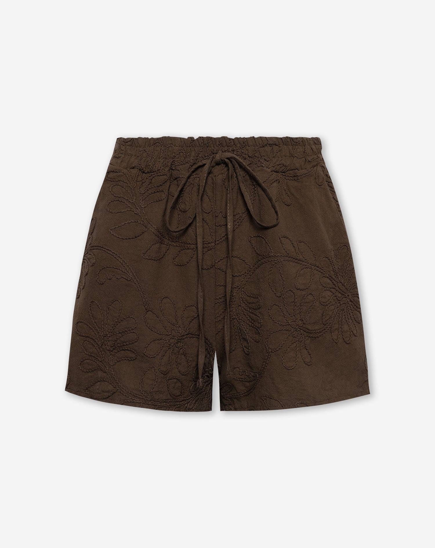 FEMKE FLOWER SHORTS BRUIN