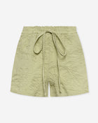 FEMKE FLOWER SHORTS LIGHT OLIVE