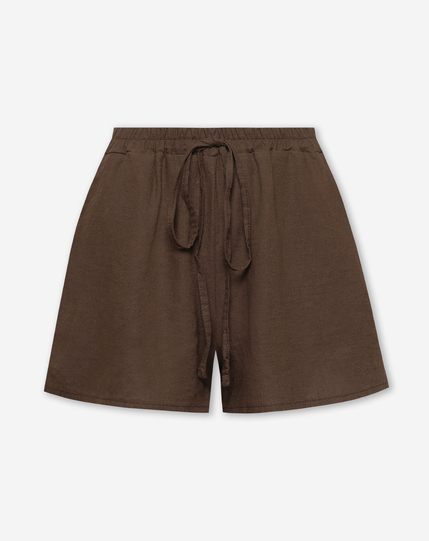 CARMEN LINEN SHORTS BRUIN