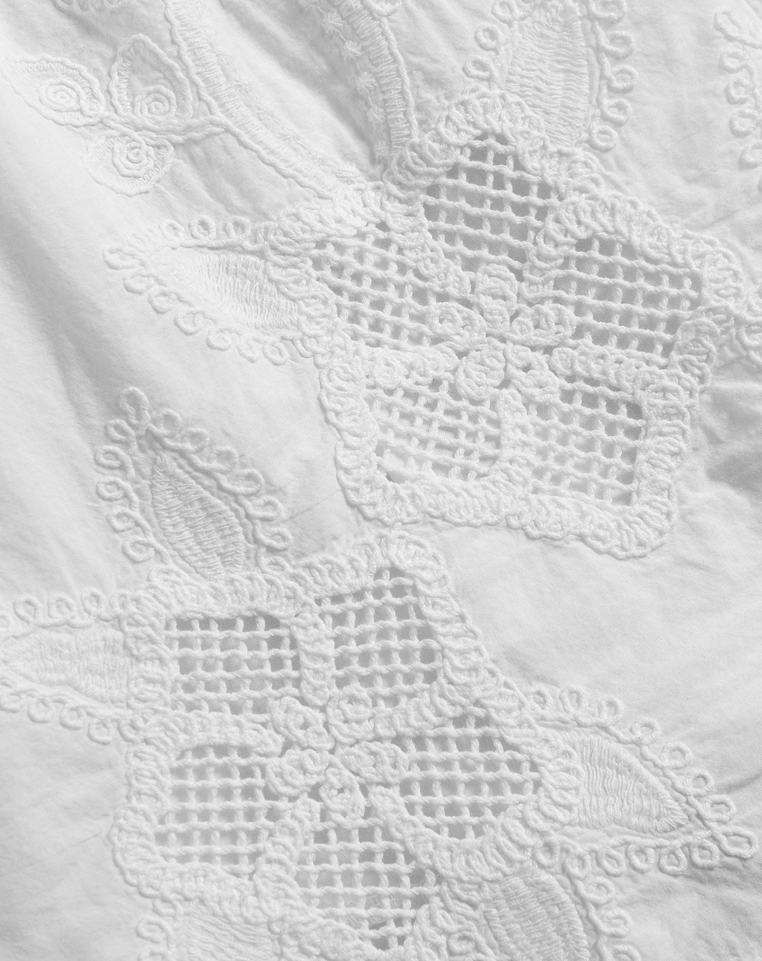 COTTON EMBROIDERY SKIRT WIT