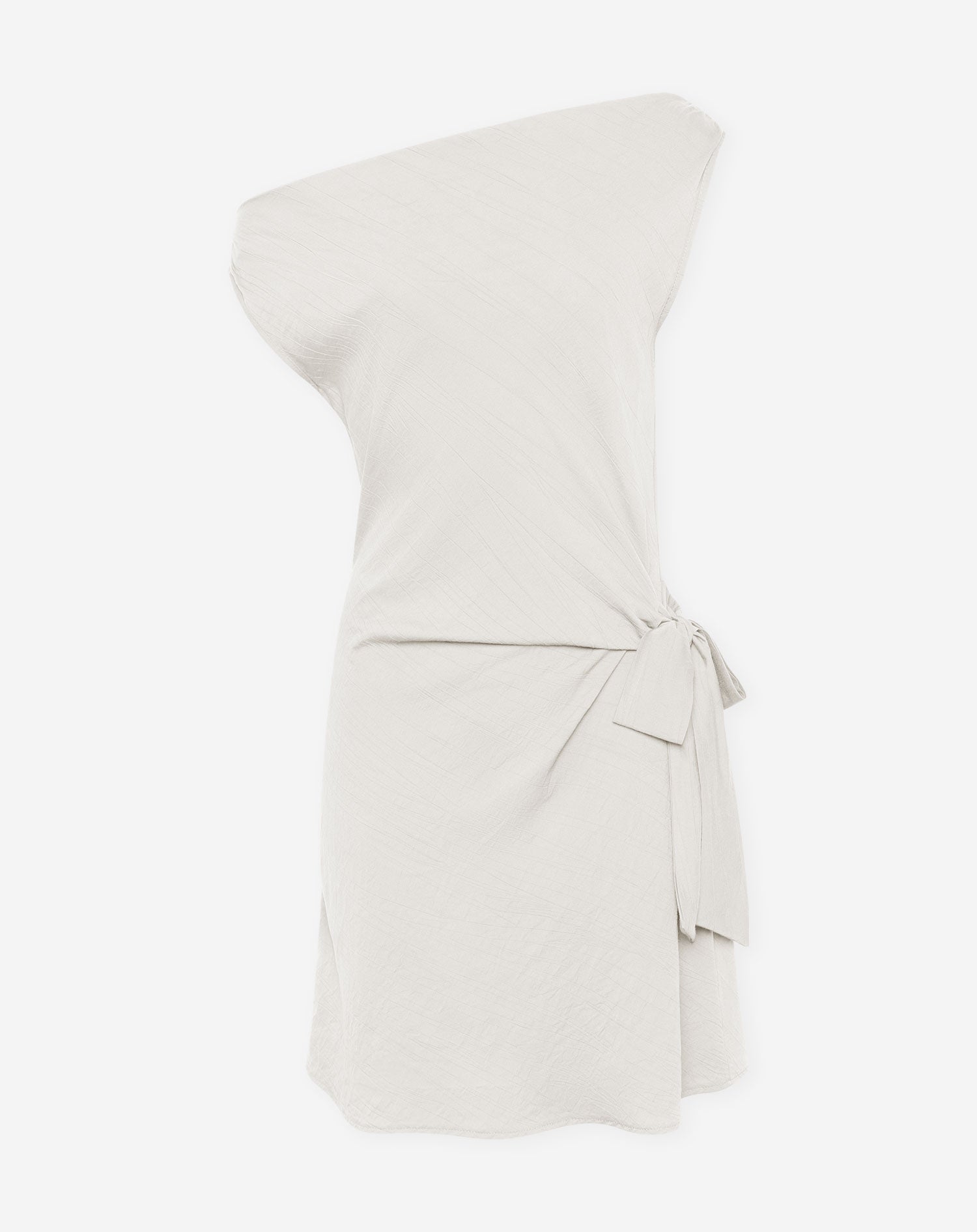 HALLY KNOT DRESS BEIGE