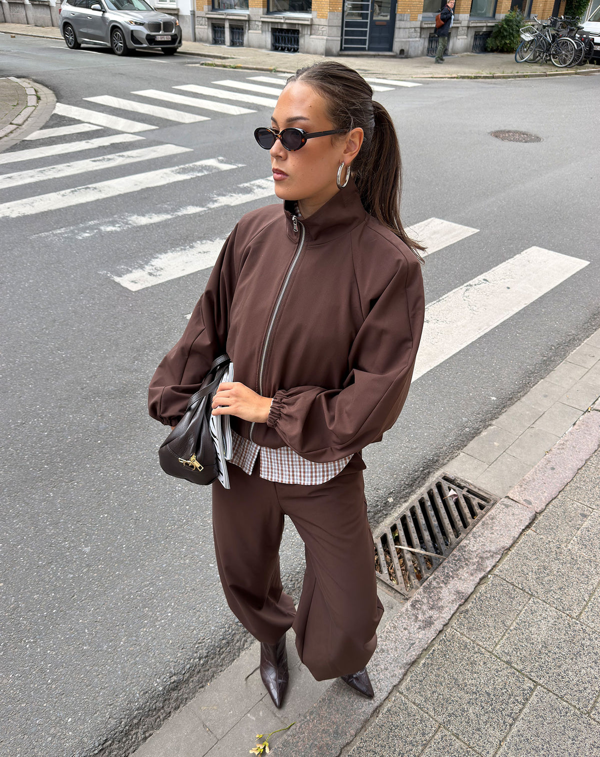 HAILEY TRACK JACKET BRUIN
