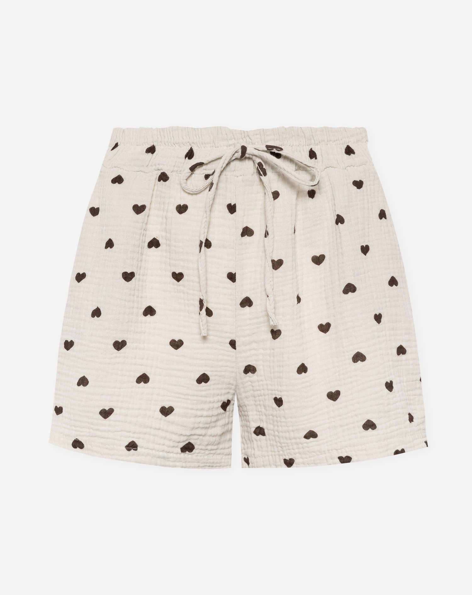 HEART MOUSSELINE SHORTS BRUIN