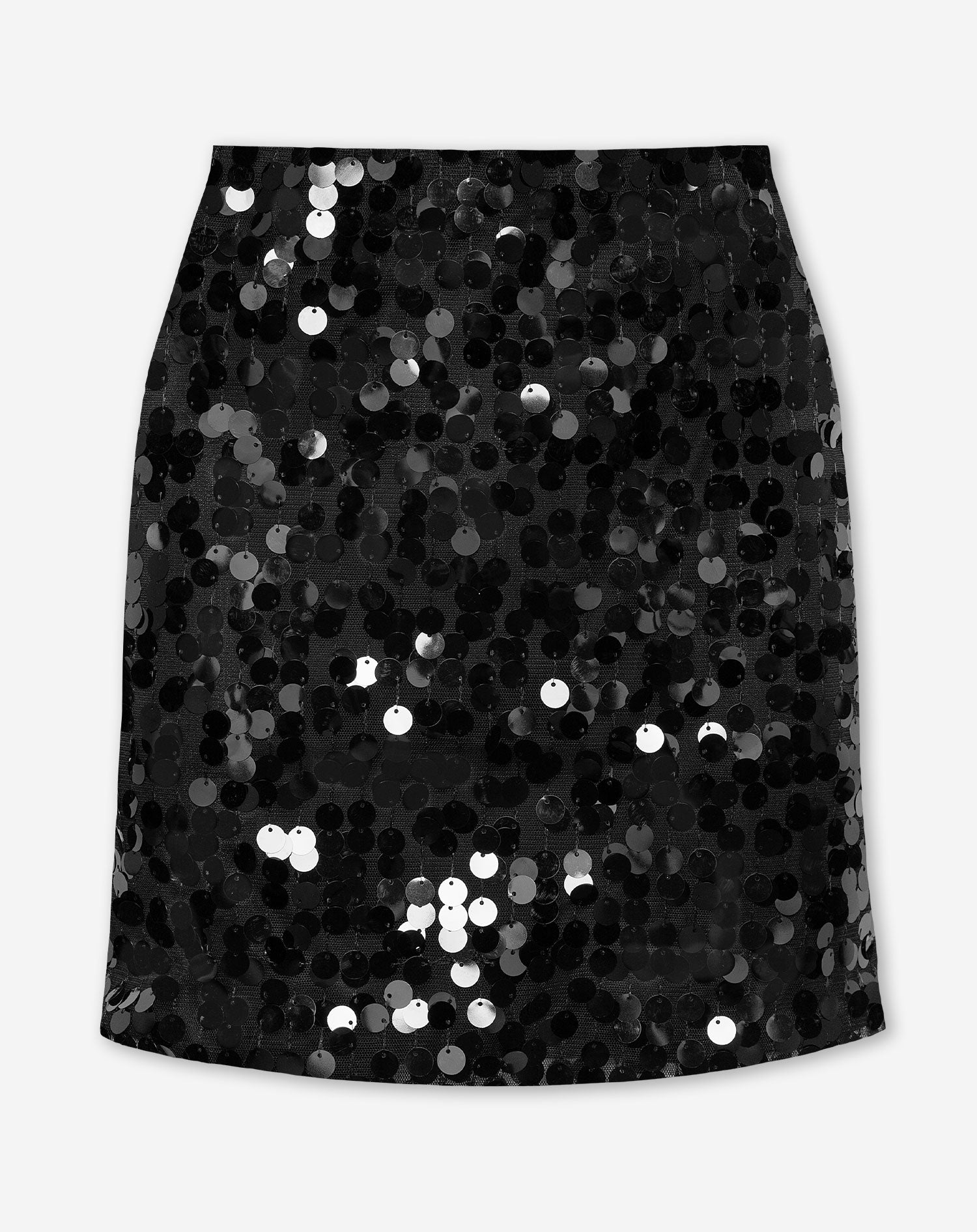BIG SEQUIN SKIRT ZWART