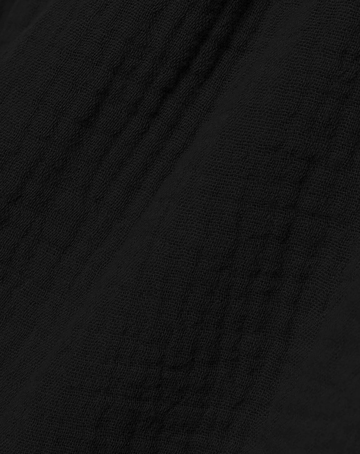 TARA MOUSSELINE TOP BLACK