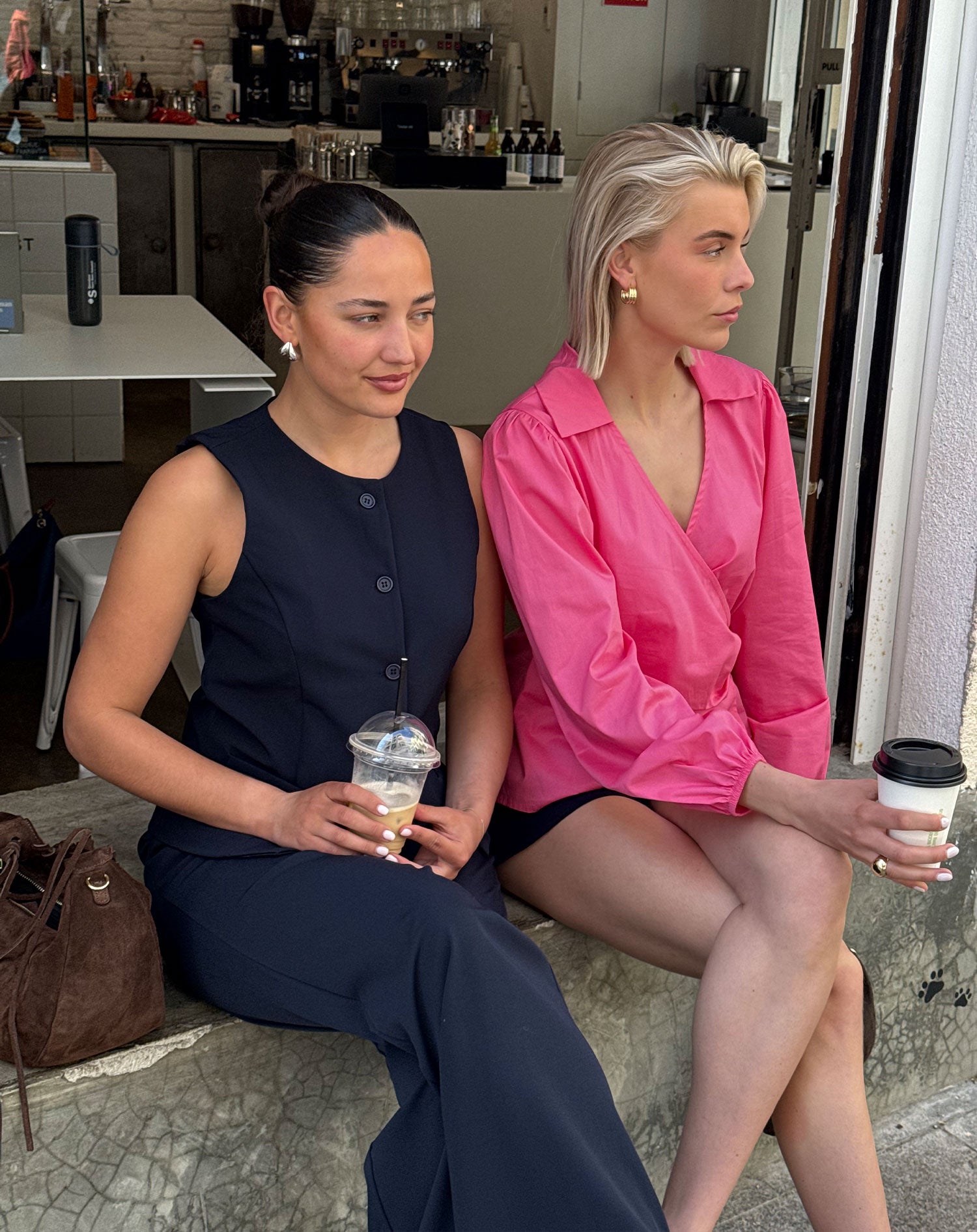 MOLLY GILET MARINEBLAUW