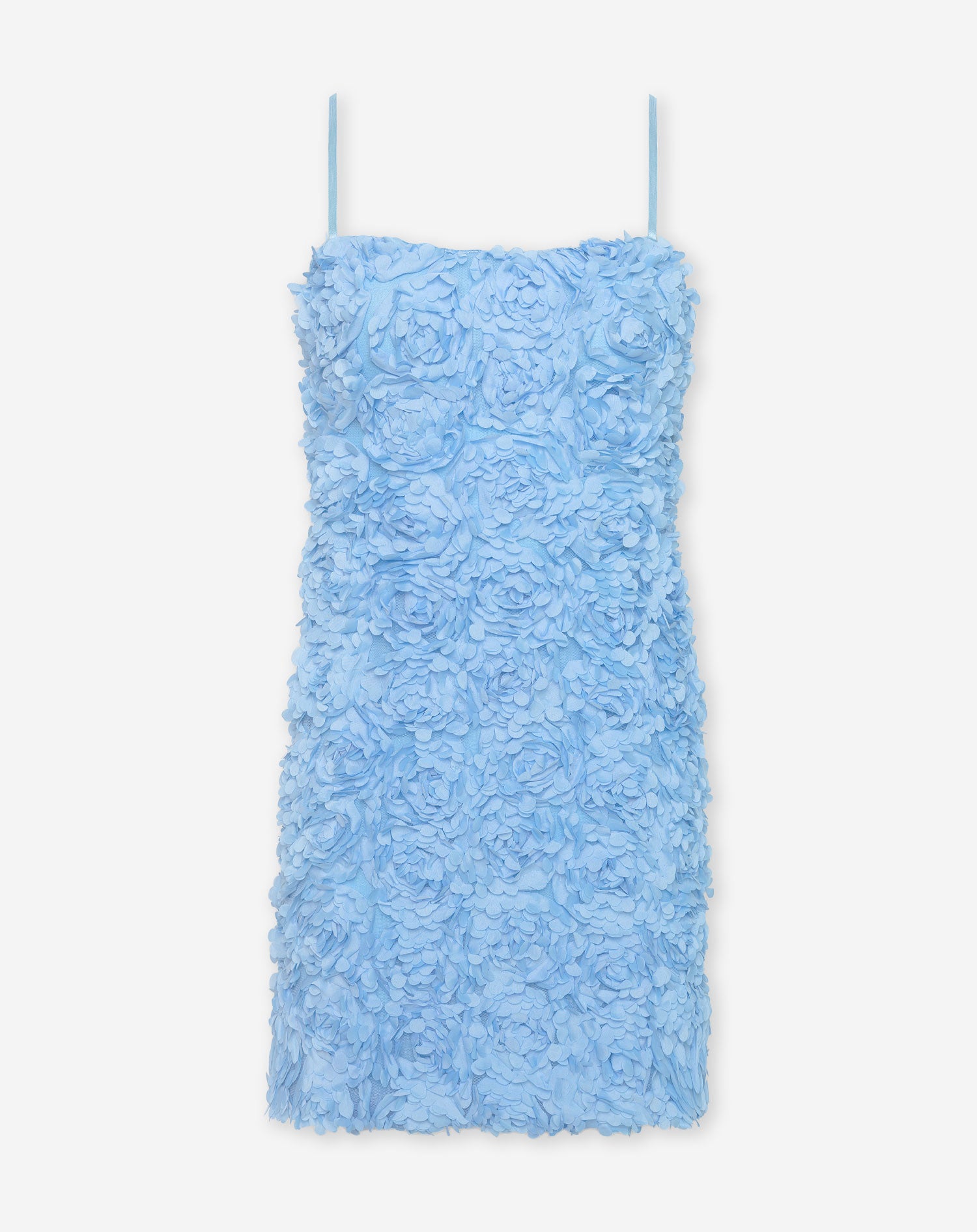 ROSE BODYCON DRESS LIGHT BLUE