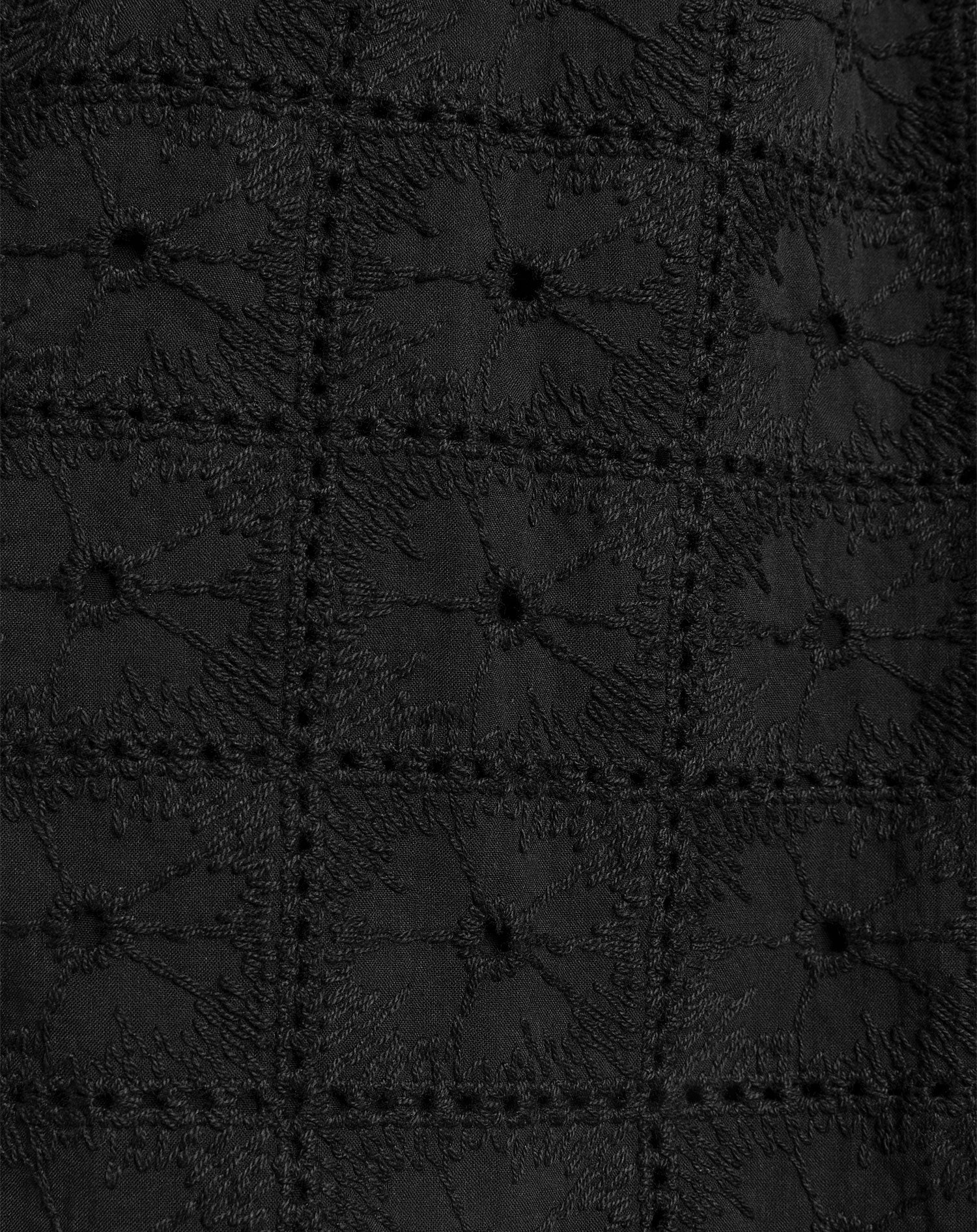 LOREEN BRODERIE SKORT BLACK