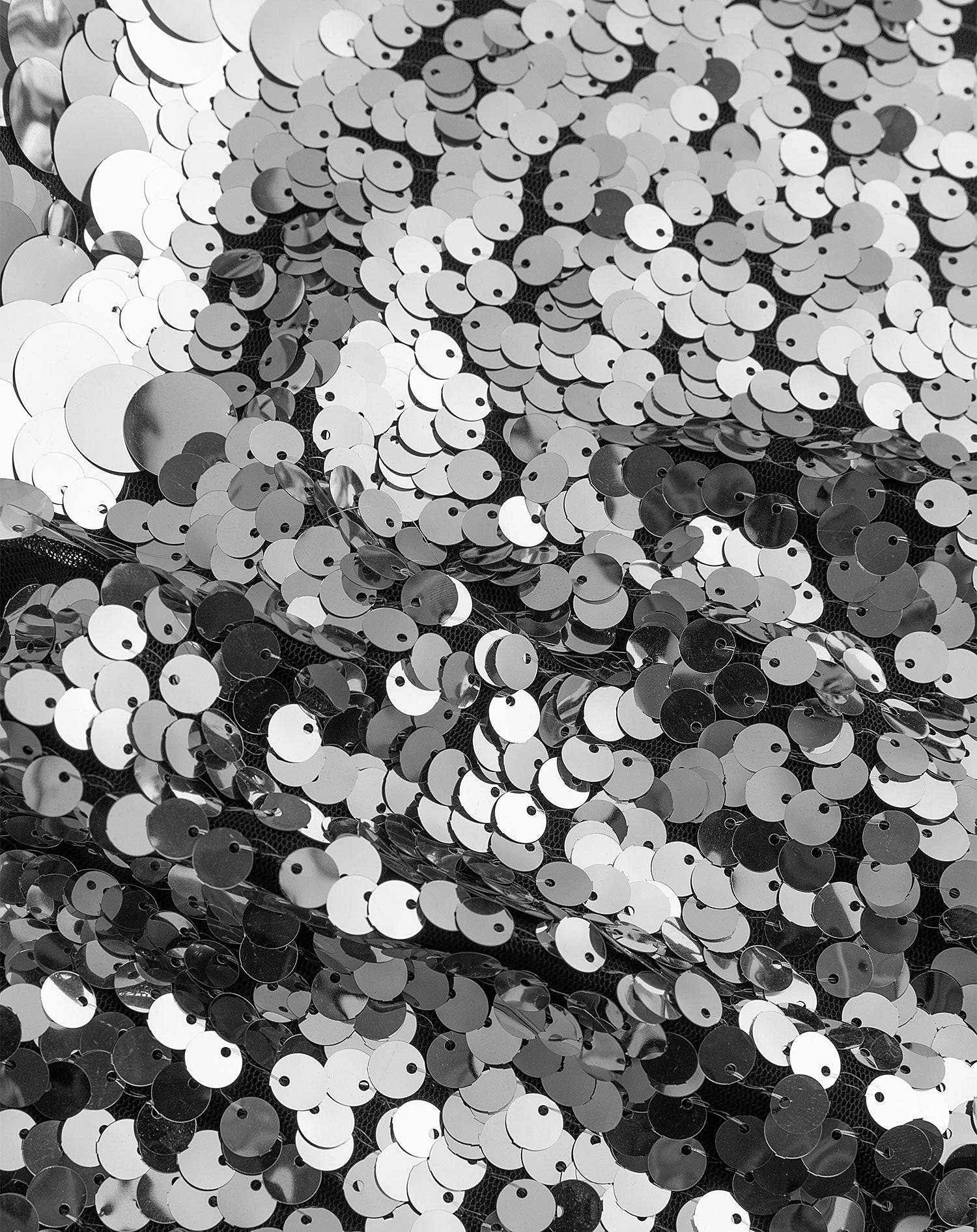 TRIANGLE STRAP HALTER TOP ZILVER