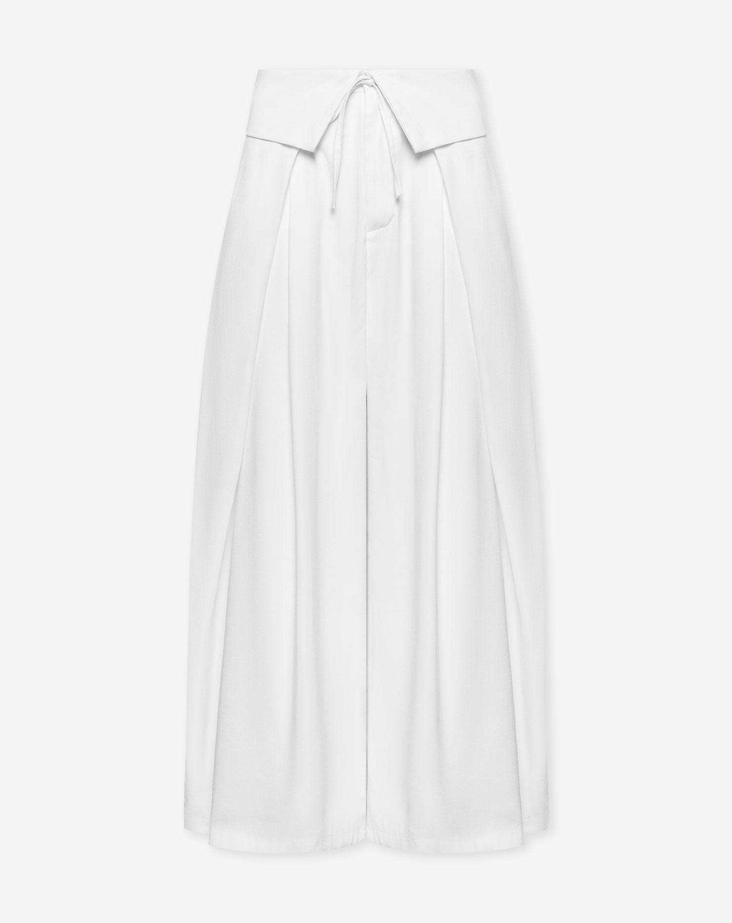YASMIN OVERLAP PANTALON WHITE