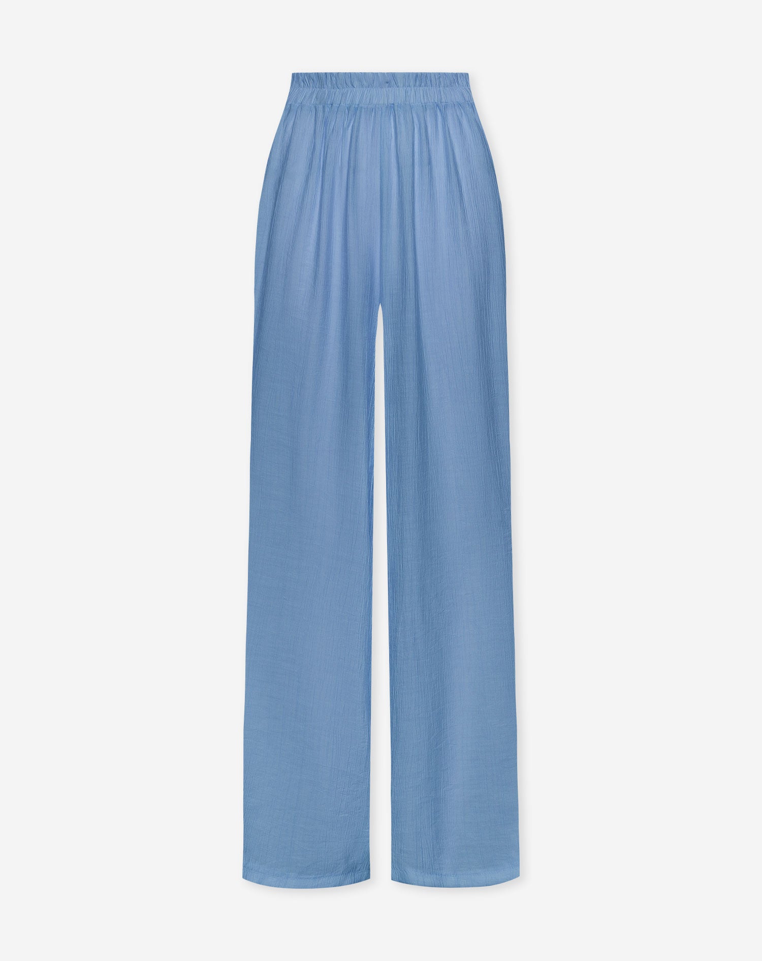 HALLY WIDE LEG PANTS BLAUW
