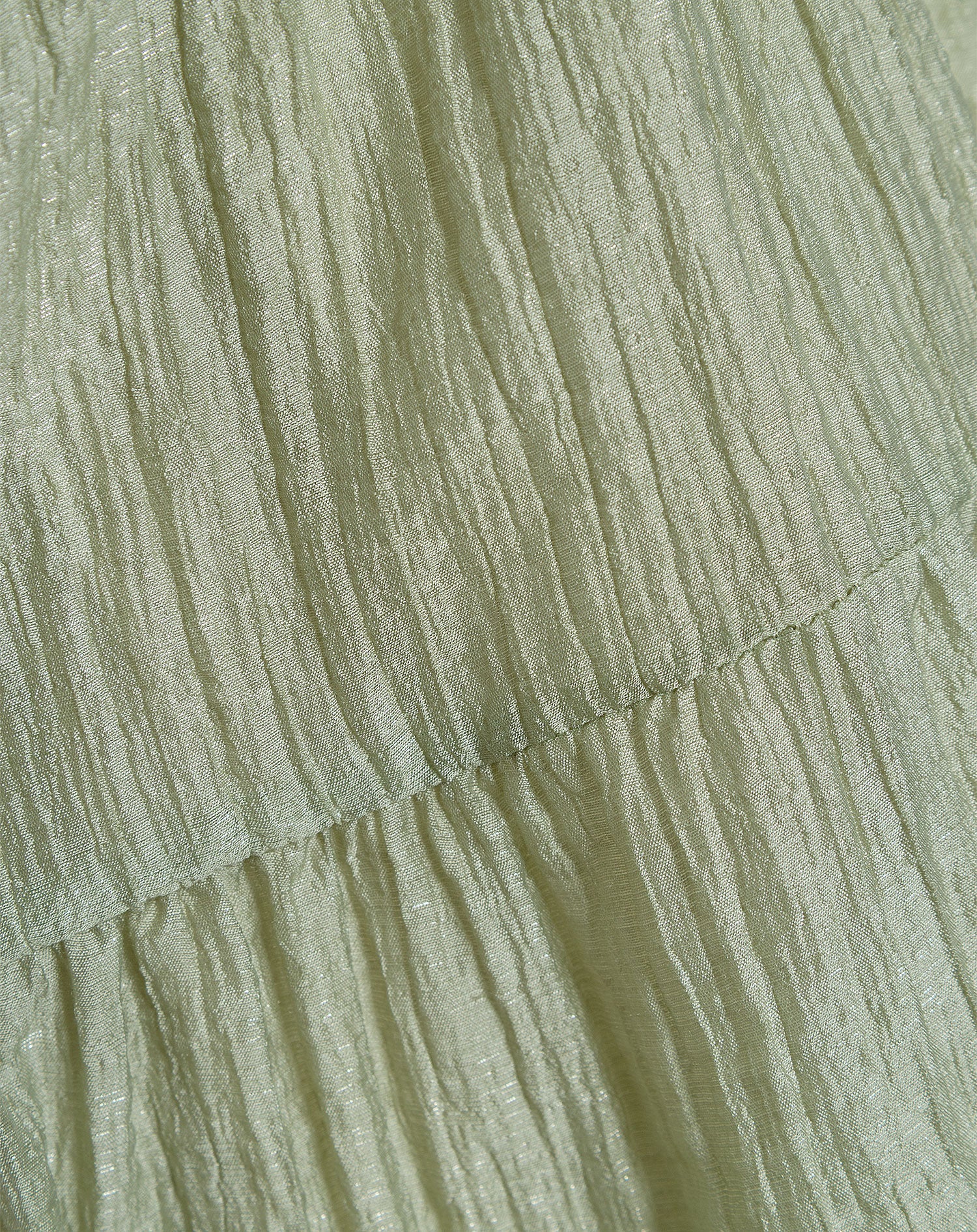 FANCY CHIFFON STRAPPY DRESS LICHTGROEN