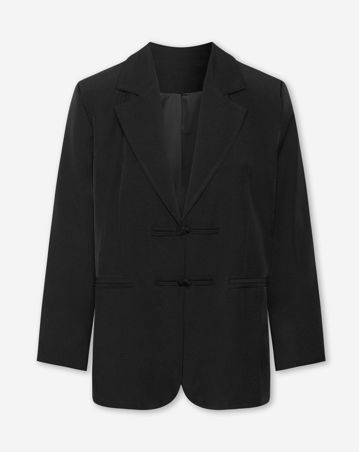 MANDARIN BLAZER ZWART