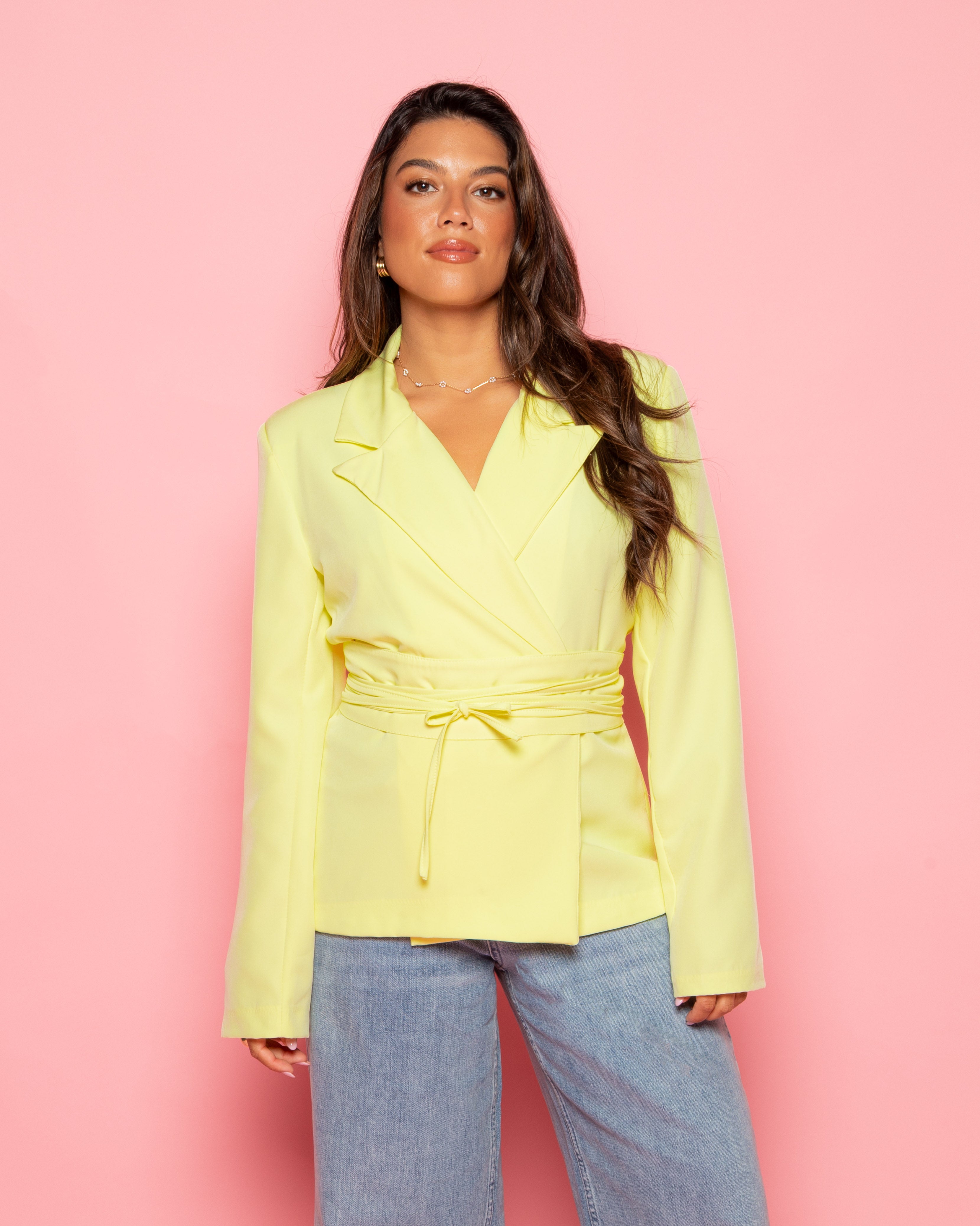 SADIE BLAZER YELLOW