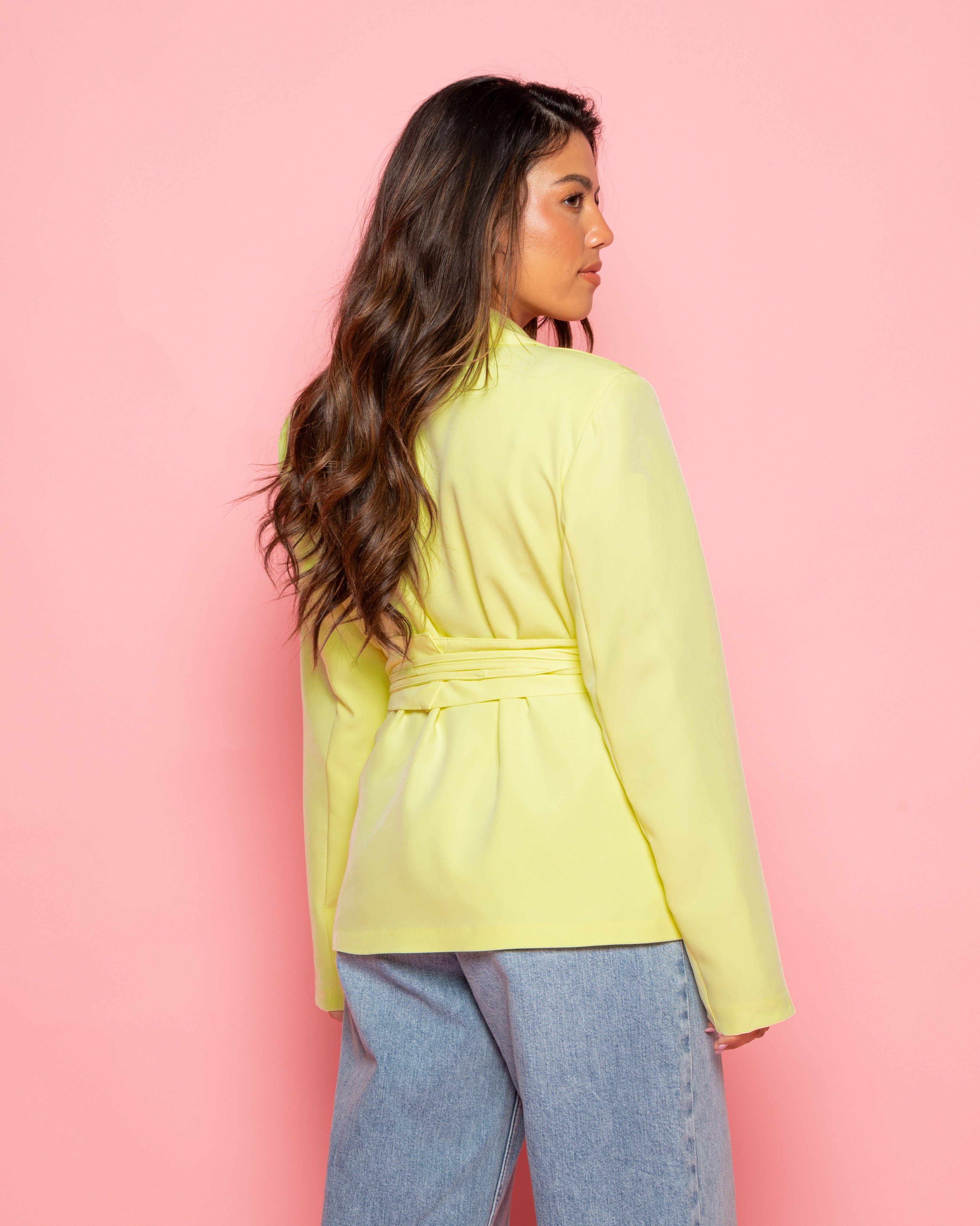 SADIE BLAZER YELLOW