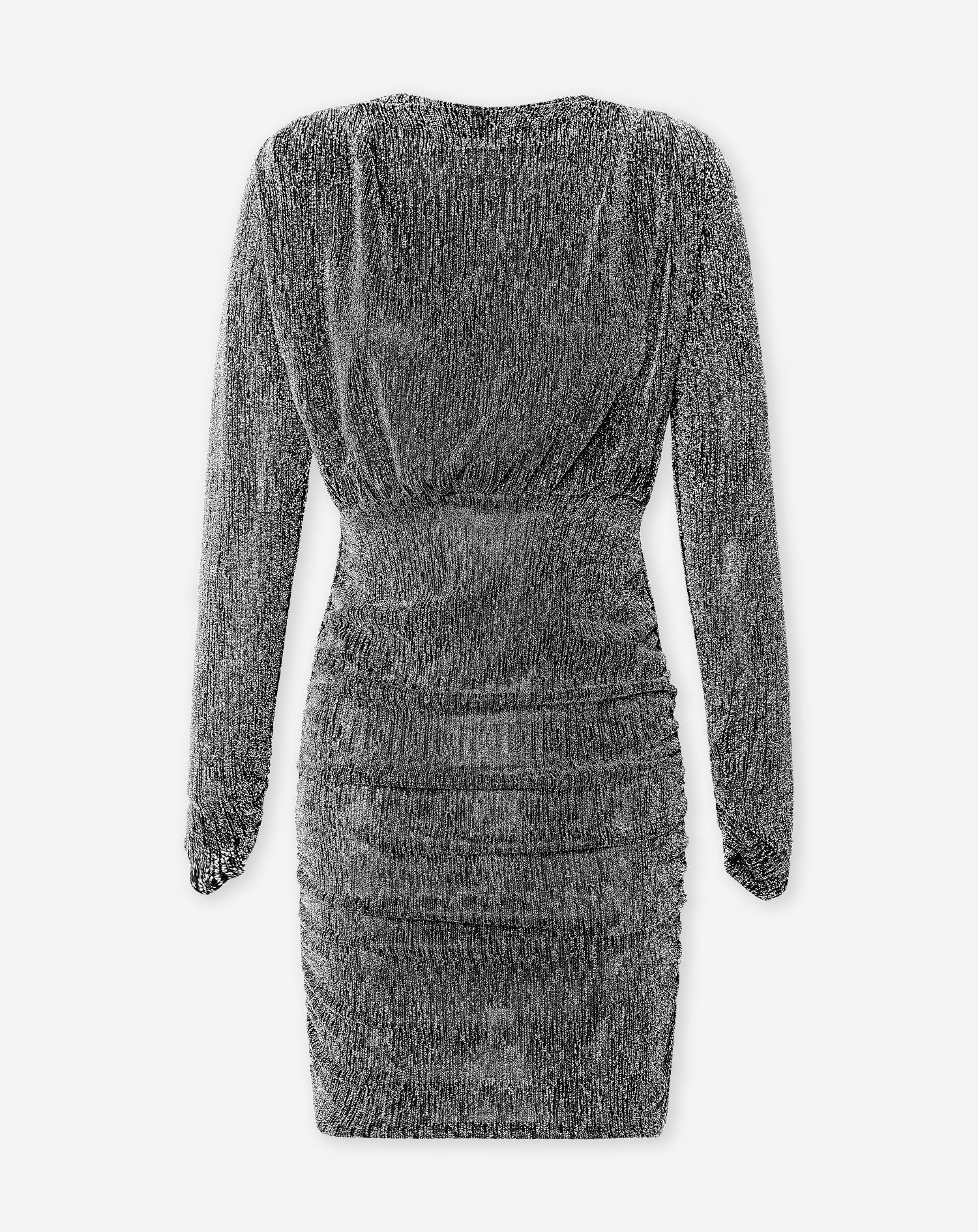 JOSH GLITTER DRESS Silber