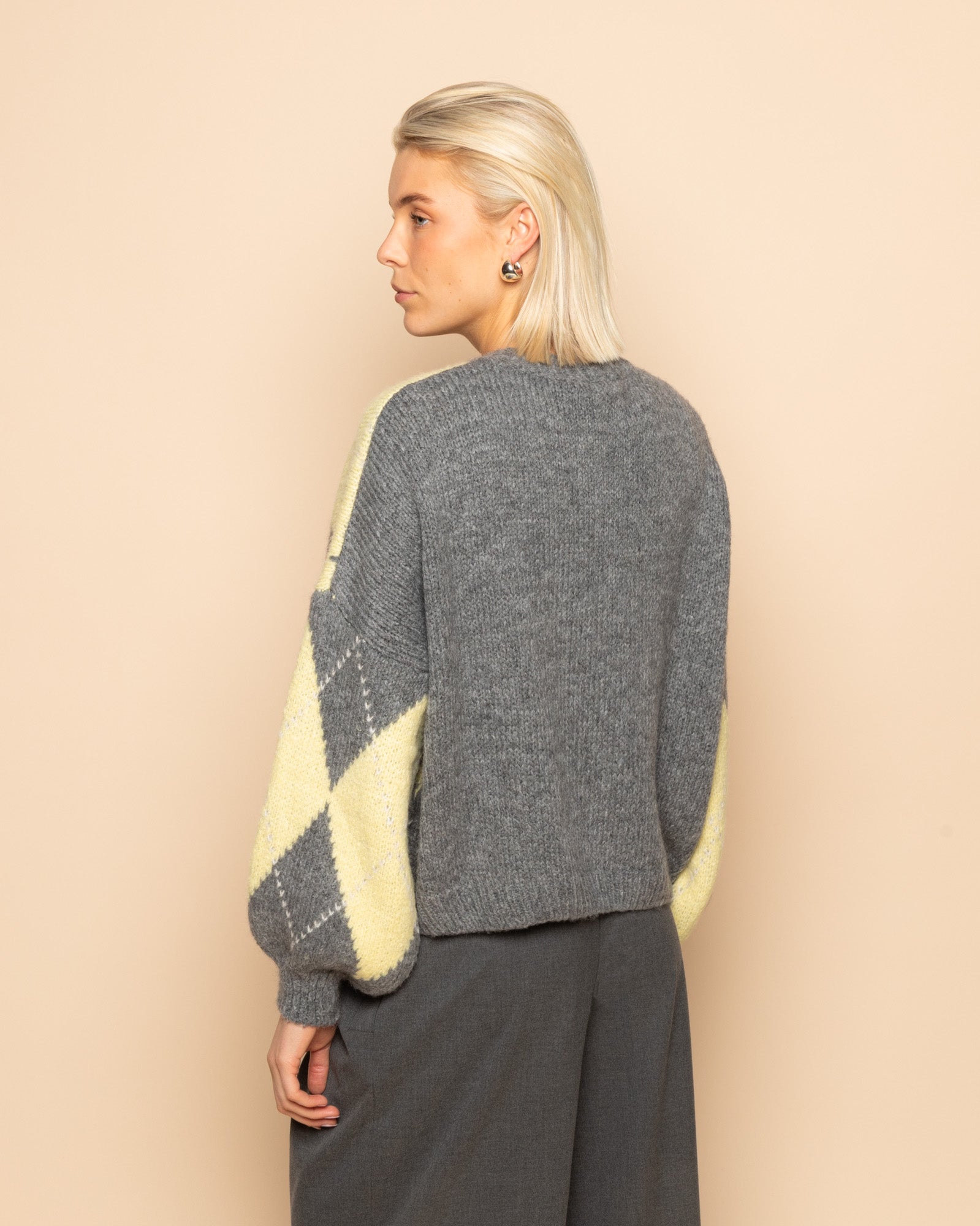 JANNA ARGYLE KNIT BOTERGEEL