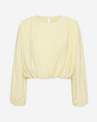 VIVI STRUCTURE LONG SLEEVE TOP BOTERGEEL