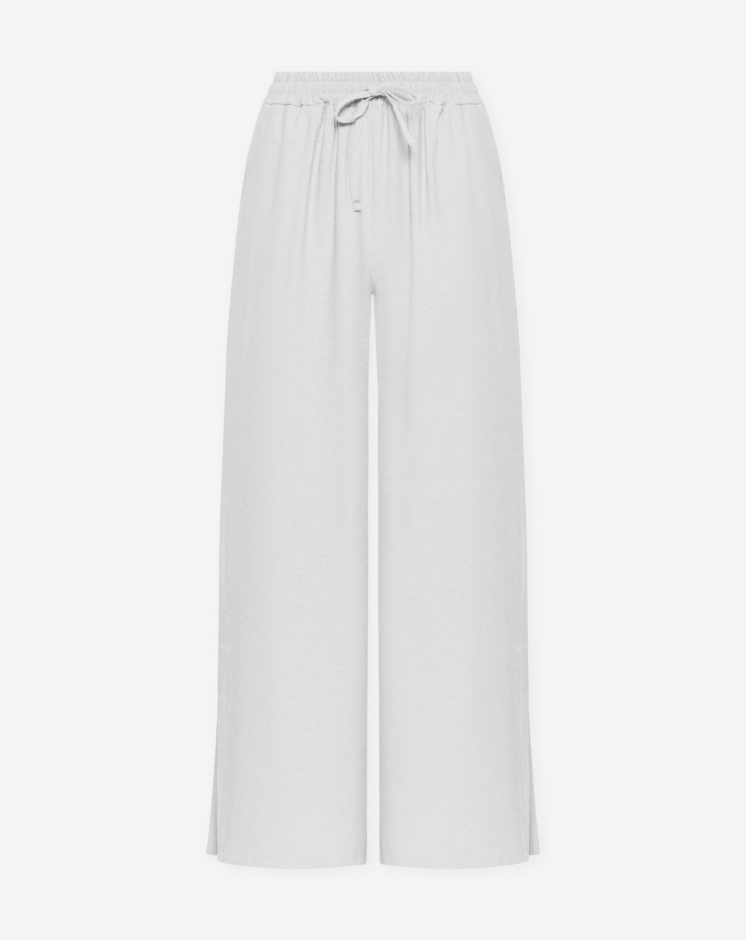 DAVINA VISCOSE SLIT PANTS WIT