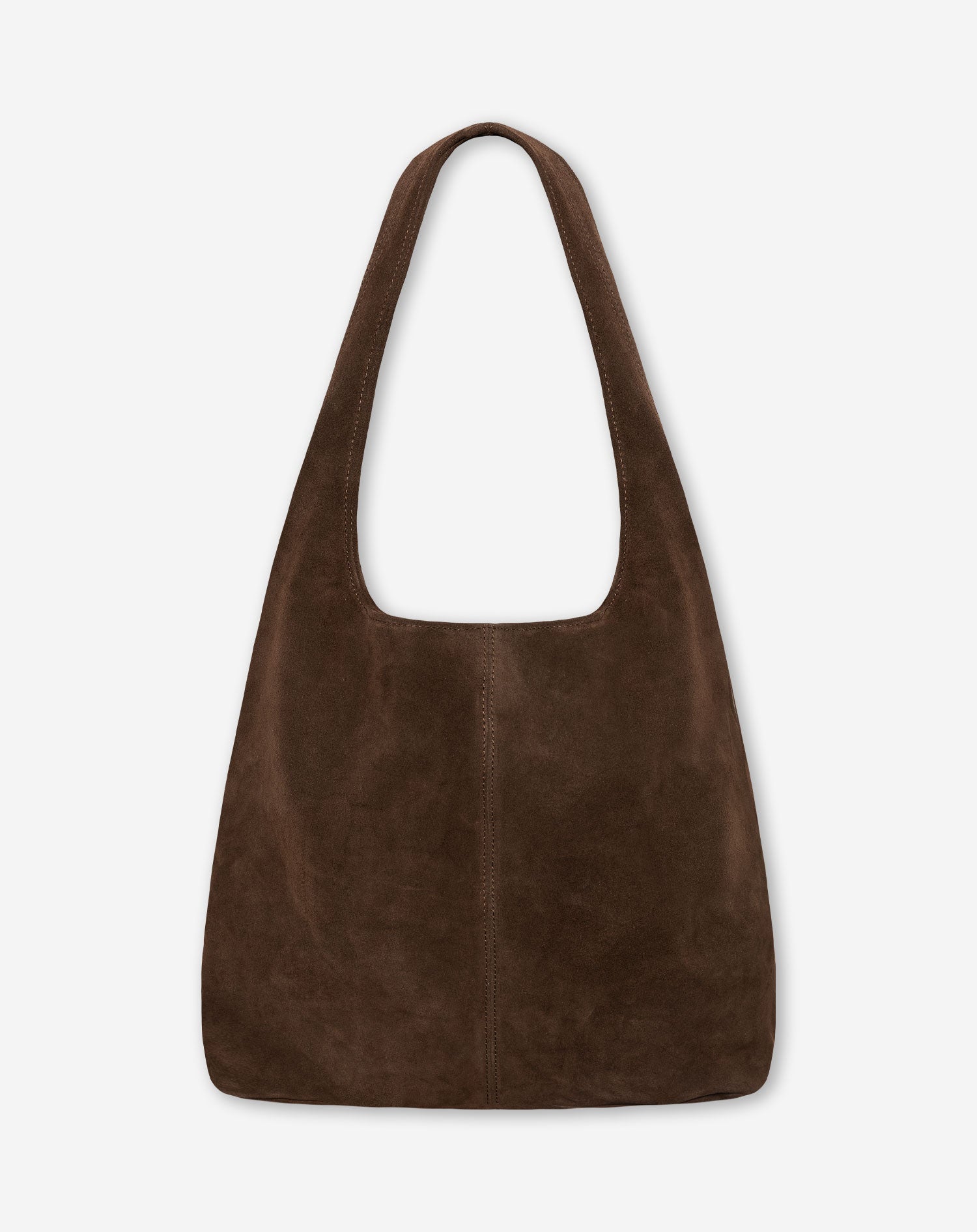KAYLA SUEDE SHOPPER BROWN