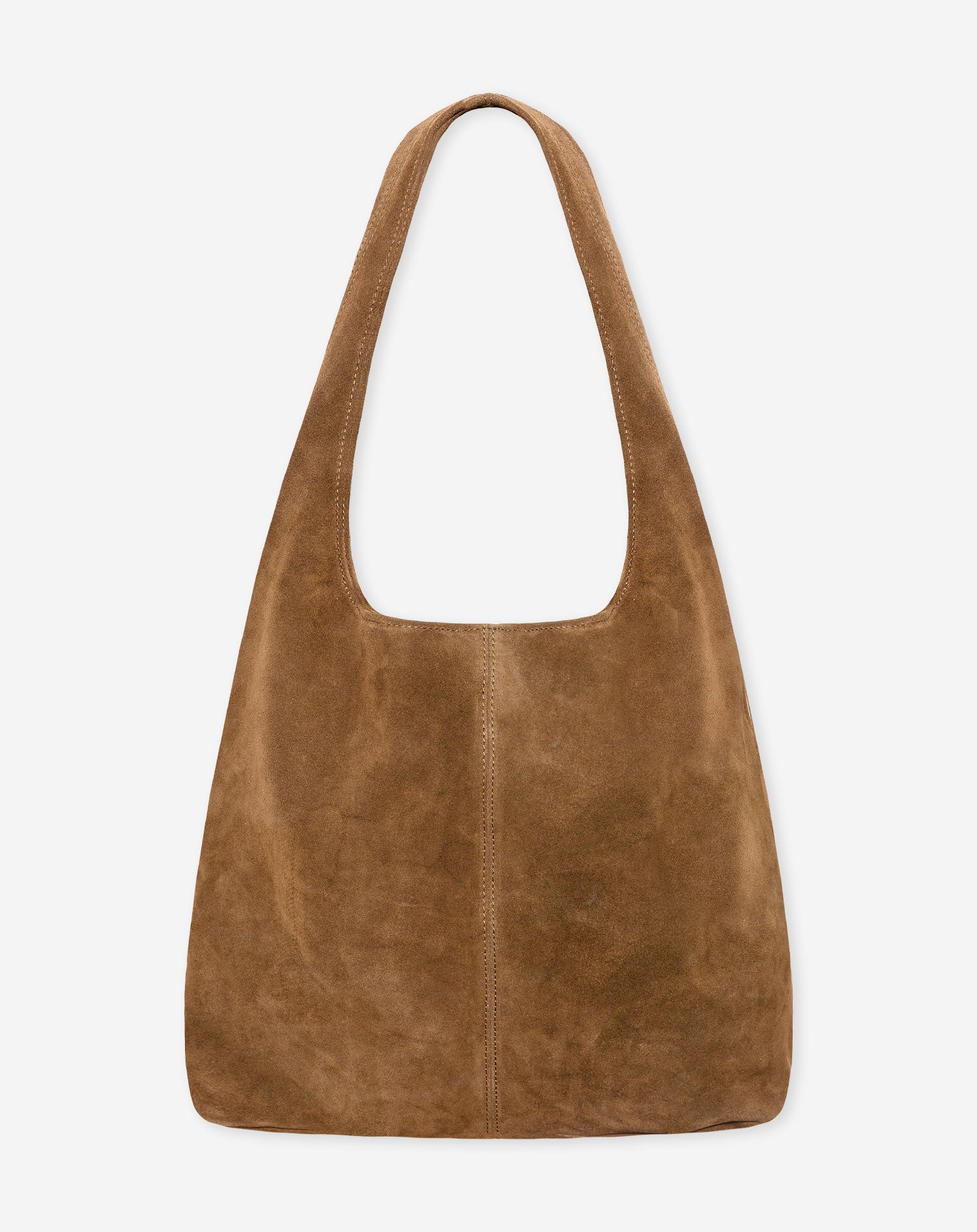 KAYLA SUEDE SHOPPER CAMEL